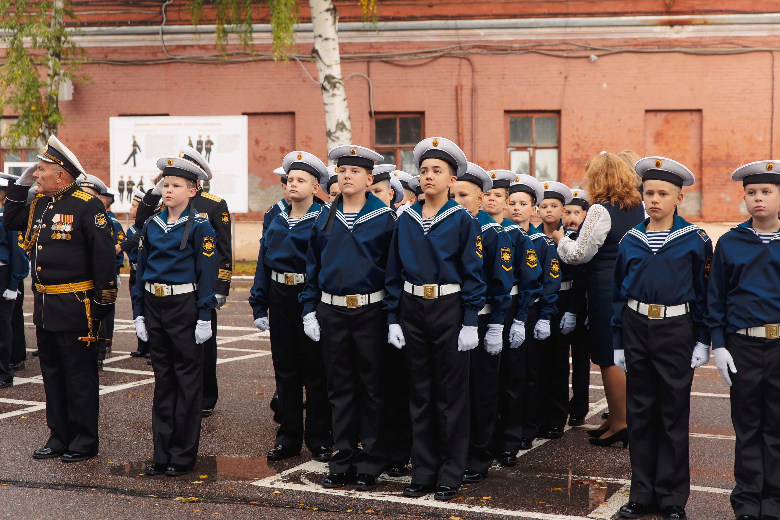 Кадетский корпус. Линейка. Фотограф в Кронштадте и Санкт-Петербурге Анастасия Коваленко