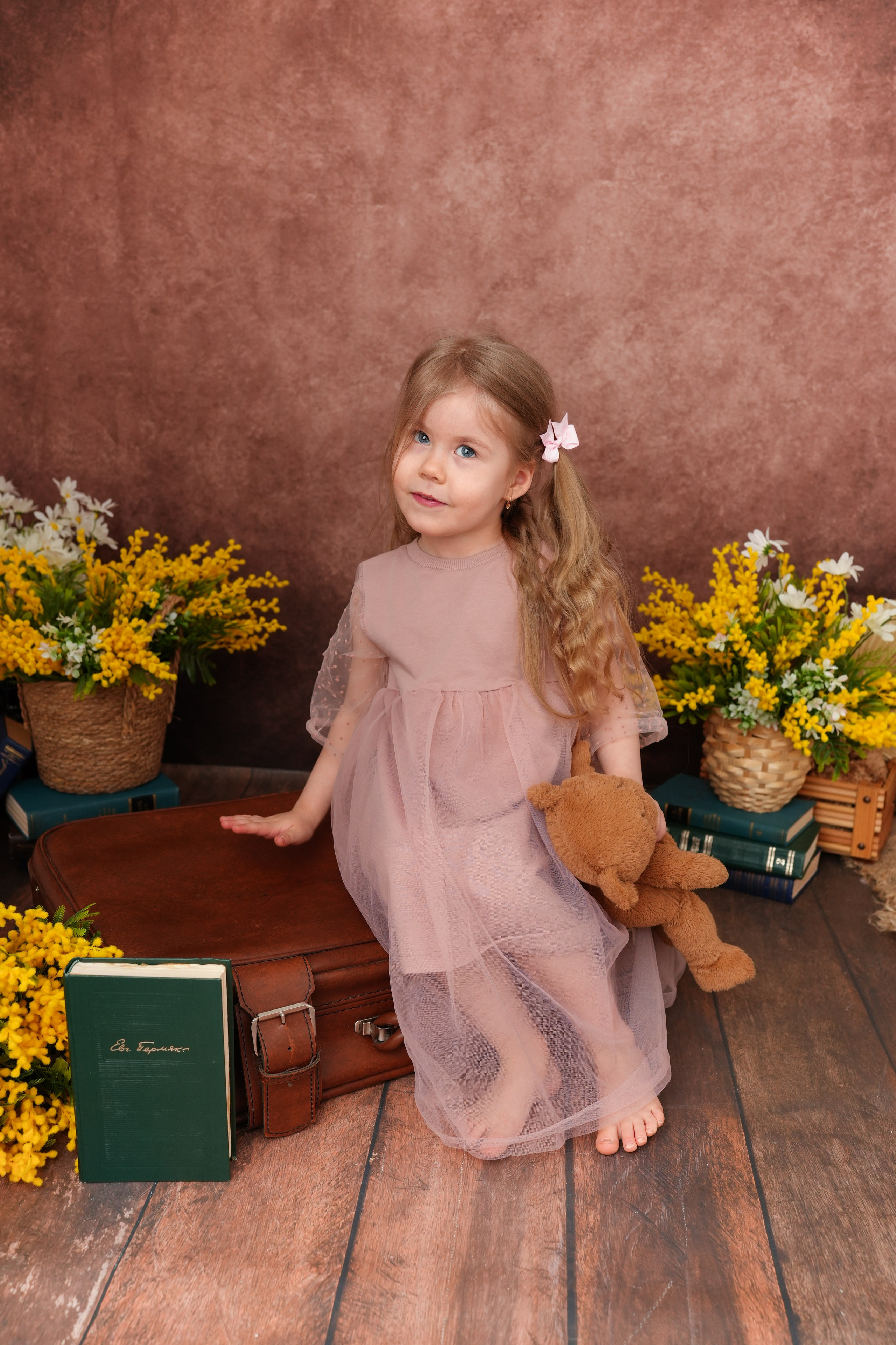 Мимоза. Фотограф новорожденных и детский фотограф в Екатеринбурге Ксени