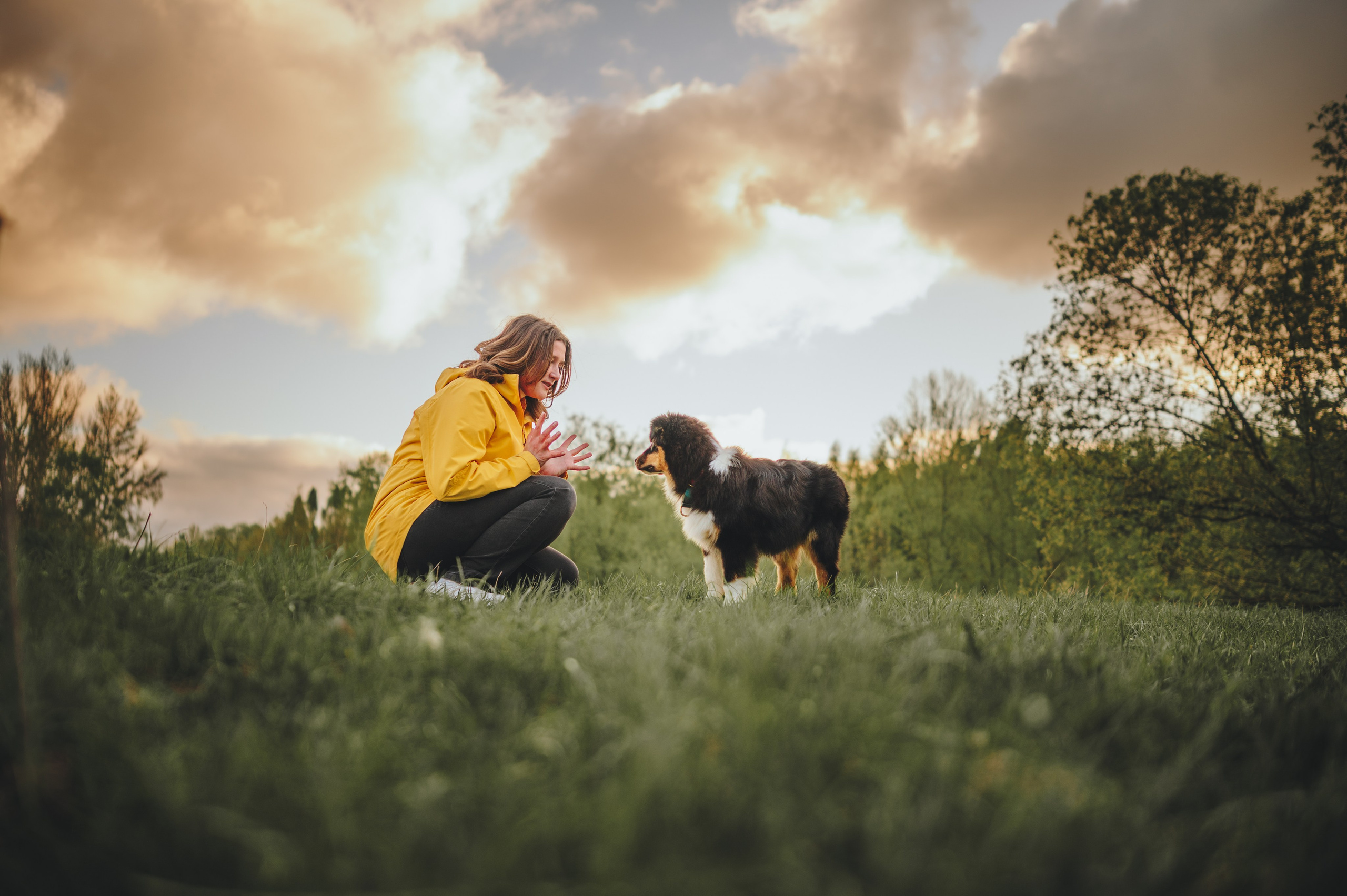 Софья и Сажик. Семейный фотограф анималист Ананьева Мария — Москва