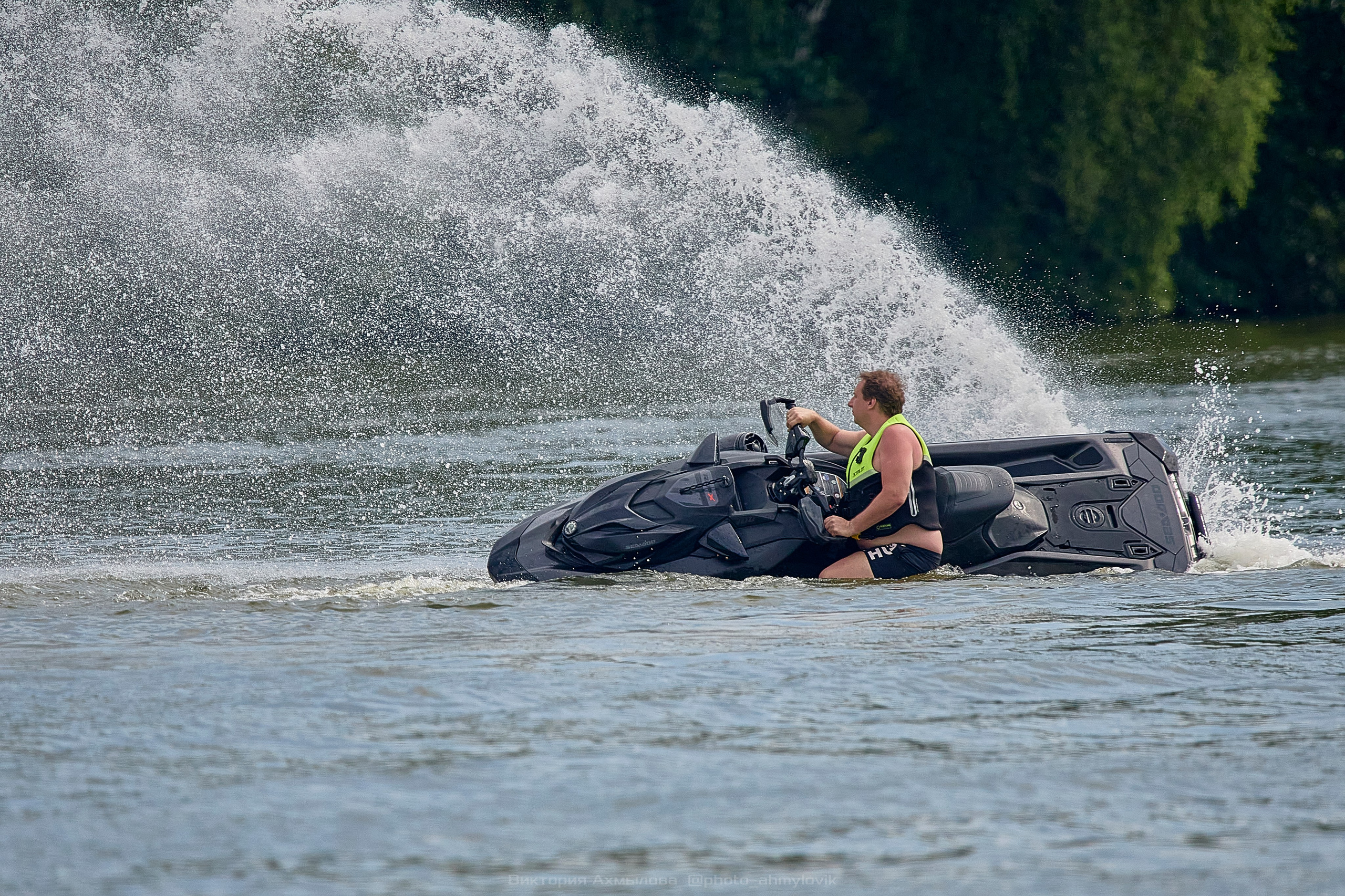 Аквабайки на Северке. Виктория Ахмылова. Фотограф в Москве