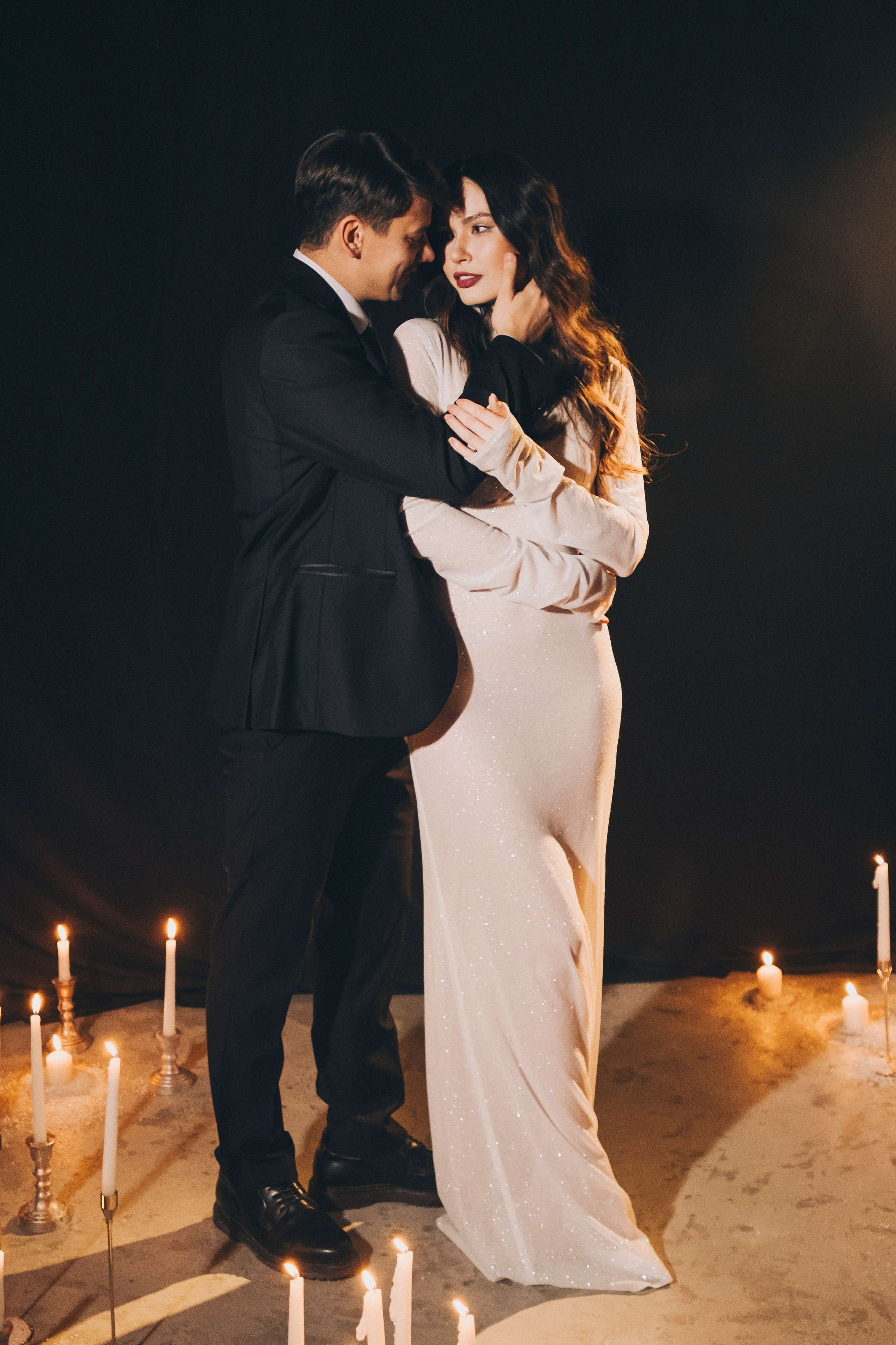 Свадебная лав стори в студии. Фотограф в Иркутске Анна Мирошникова