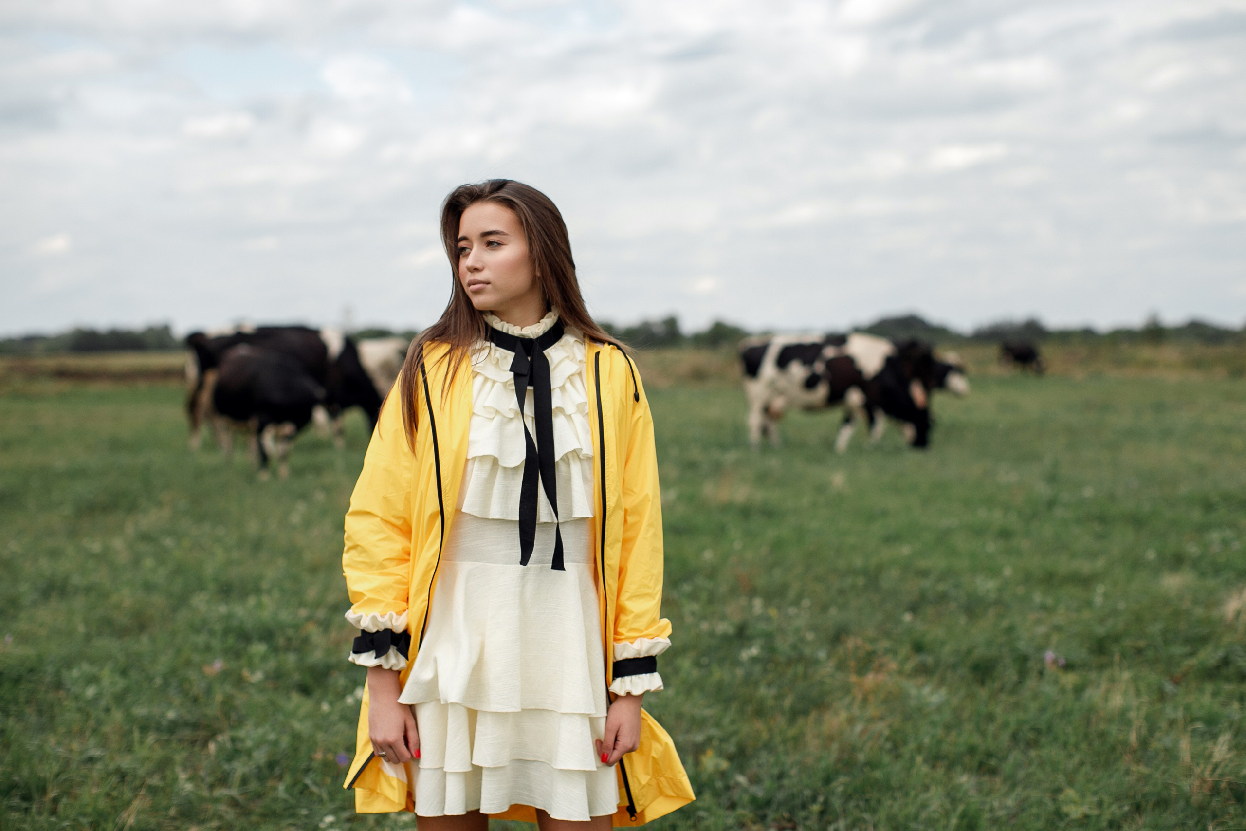 Фотосессия Полины у маяка. Свадебный фотограф Москва