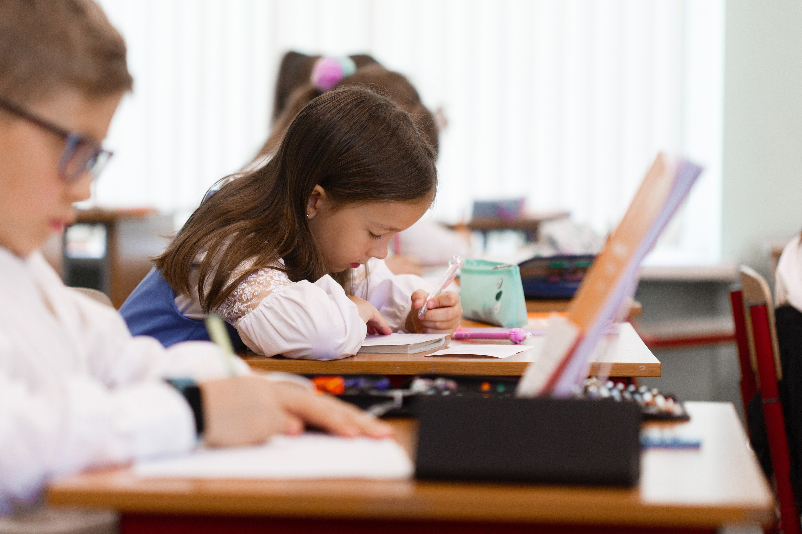 Школьная фотосъемка 3-го класса. Репортажный фотограф Борис Геер