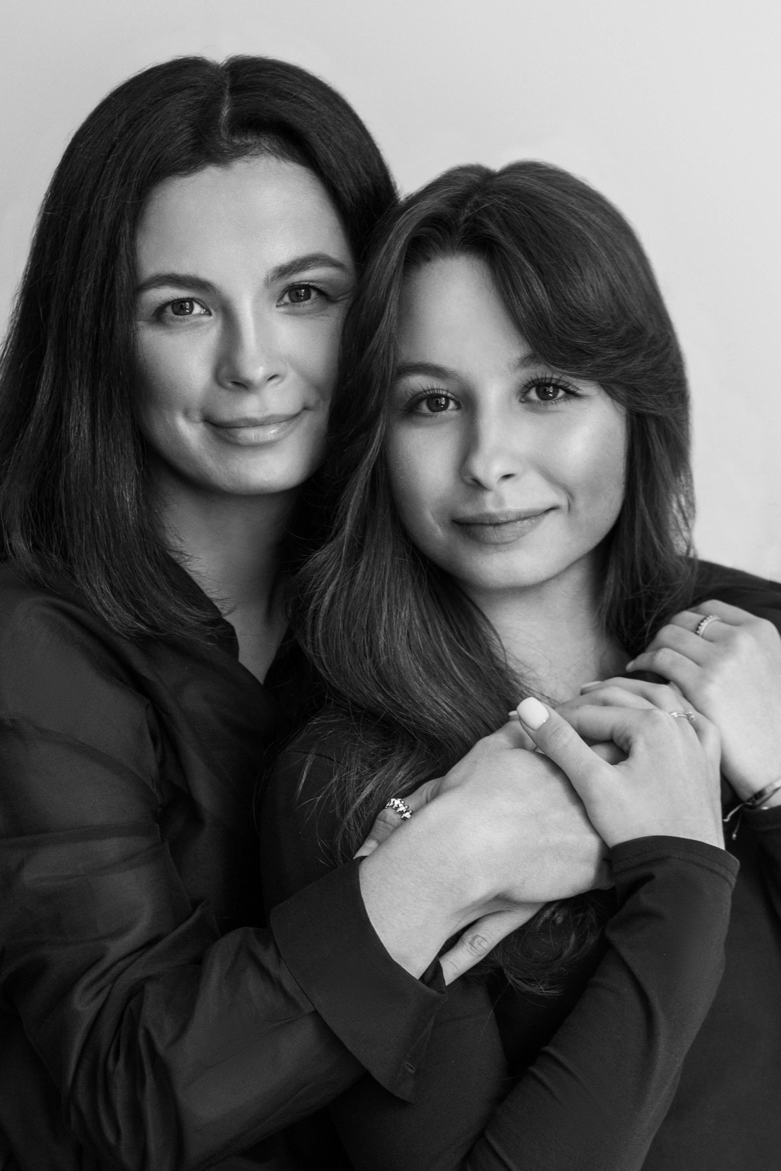 Черно-белые портреты детей и родителей. Фотограф в Санкт-Петербурге Марина Парникова