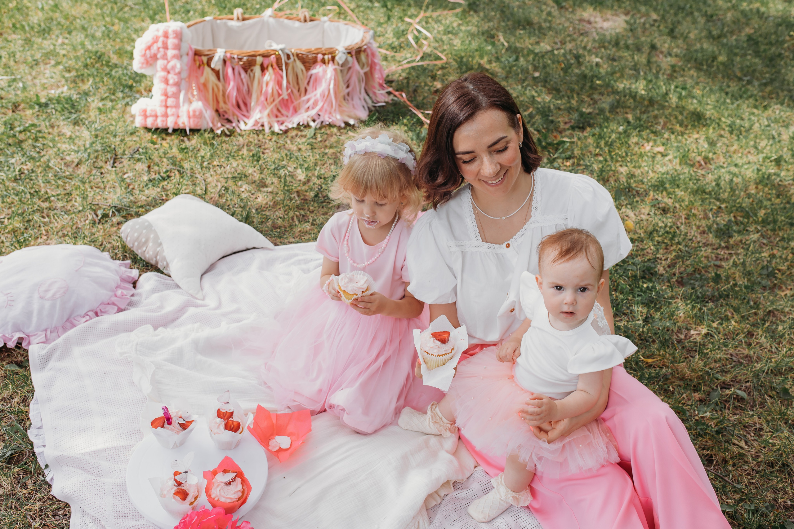Анечке годик. Семейный и домашний фотограф в Москве и МО Королева Валерия