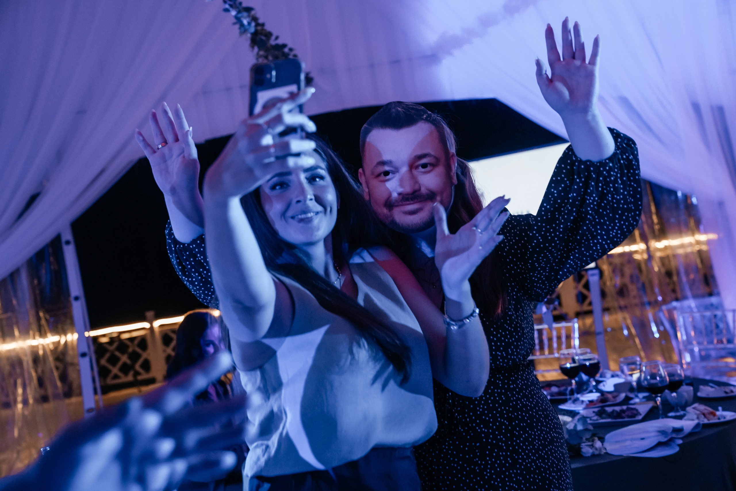 Андрей и Полина. Вечеринка. Свадебный и семейный фотограф Ястребова Маргарита