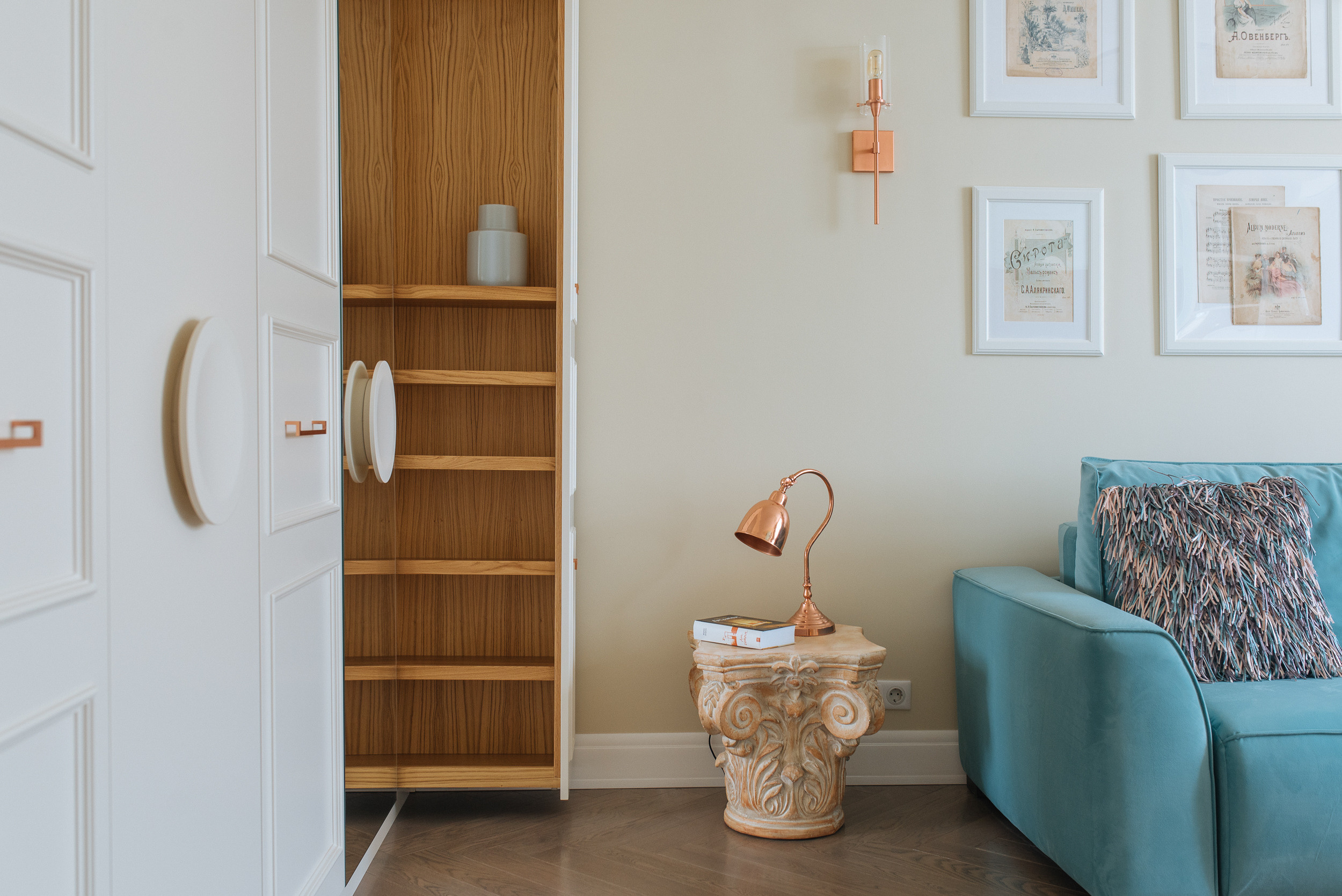 Интерьерная съёмка квартиры для Elle Decoration. Фотограф Марина Каныгина (Федосеева)