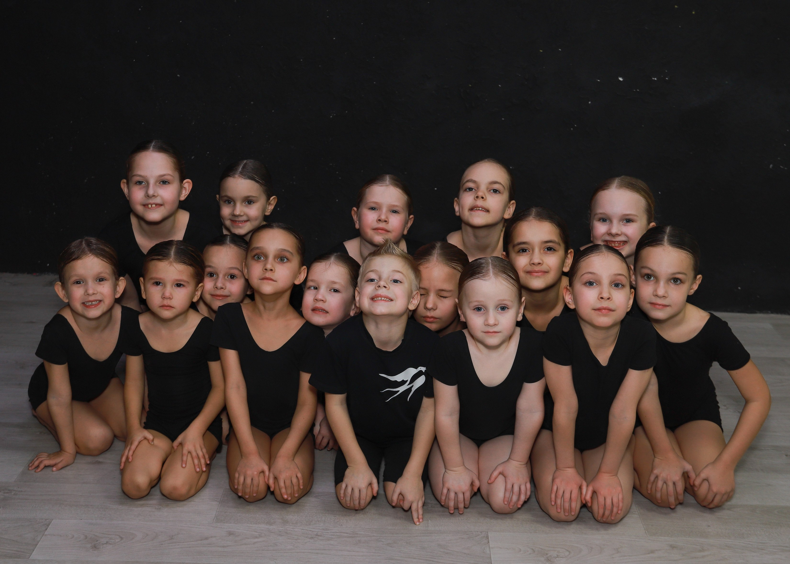 Младшие в студии. Фотограф Юлия Мальцева