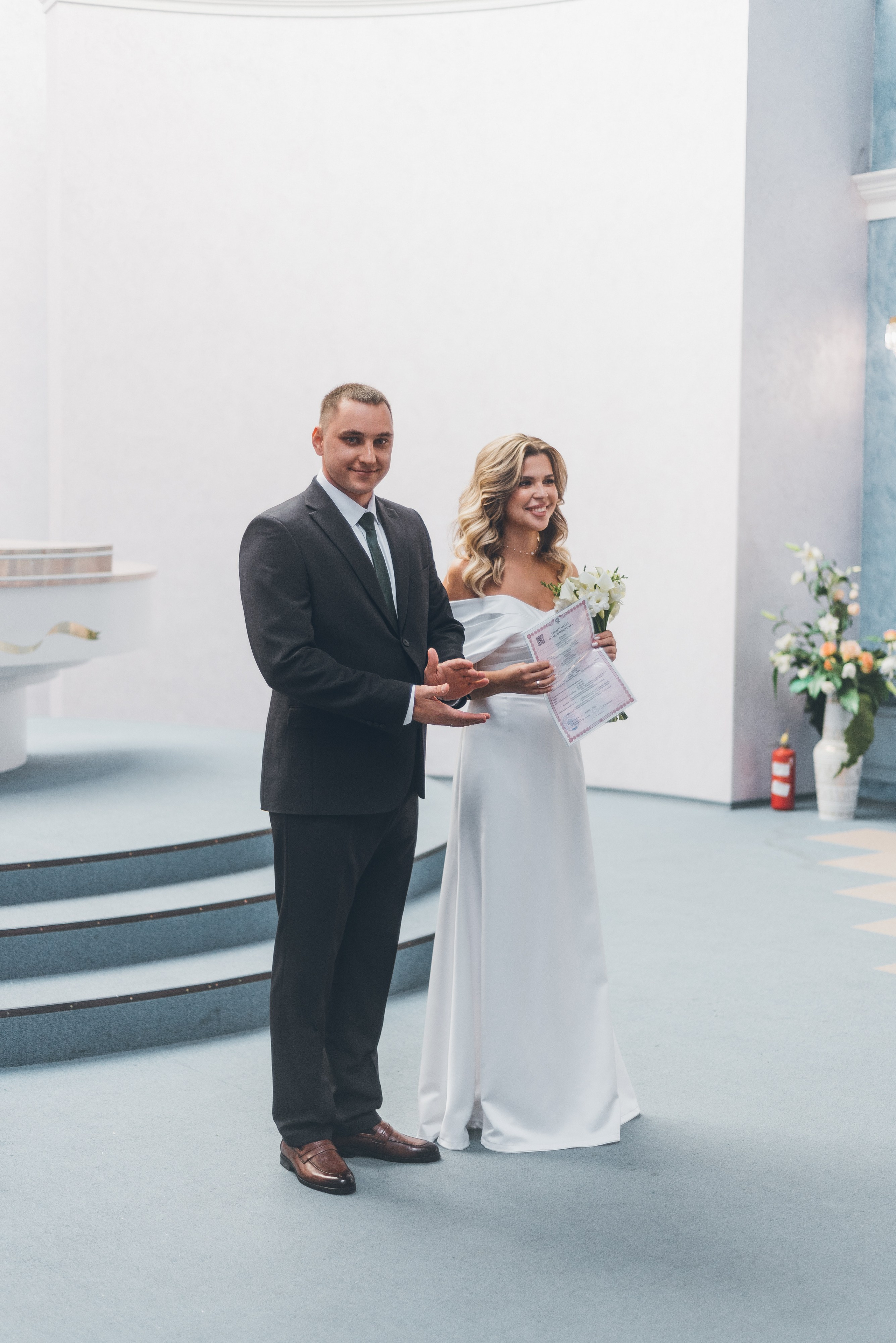 Виталий и Алина. Свадебный фотограф в Москве Лиза Бужинская