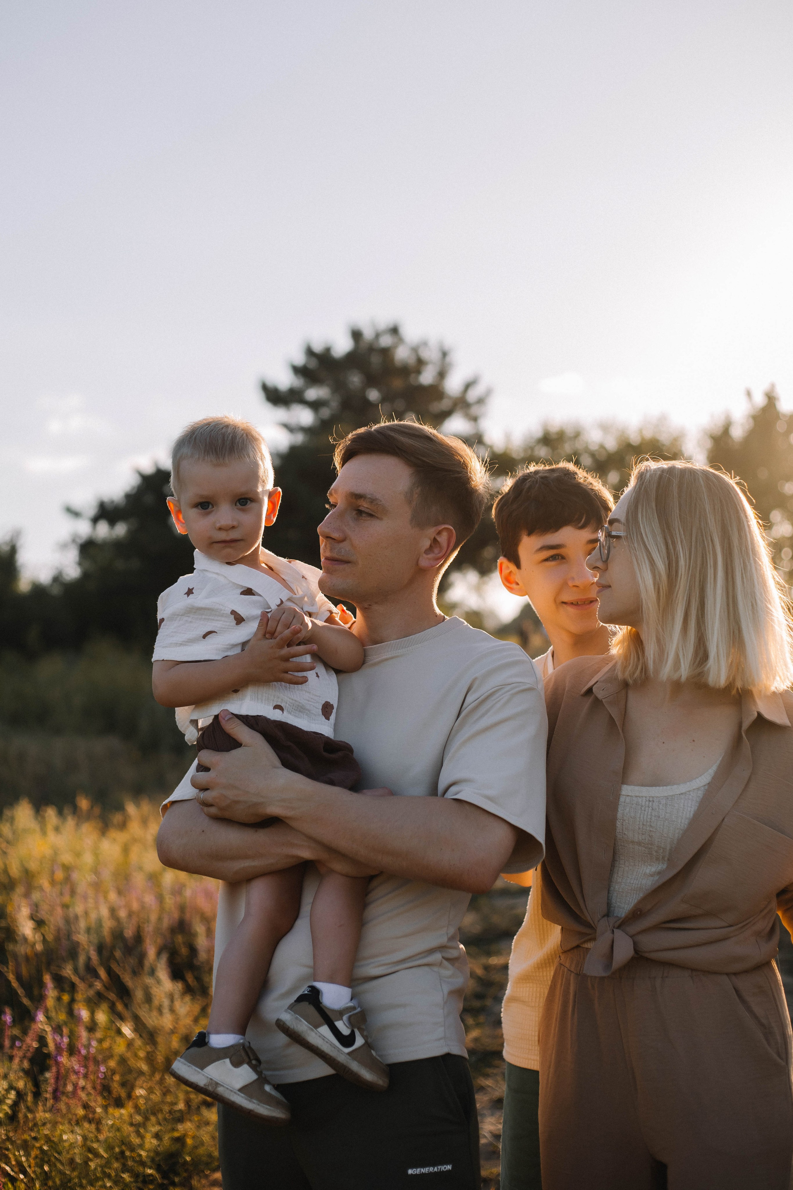 Юлия, Валерий, Артем и Тимофей. Семейный фотограф в Ростове-на-Дону Анастасия Рыбина