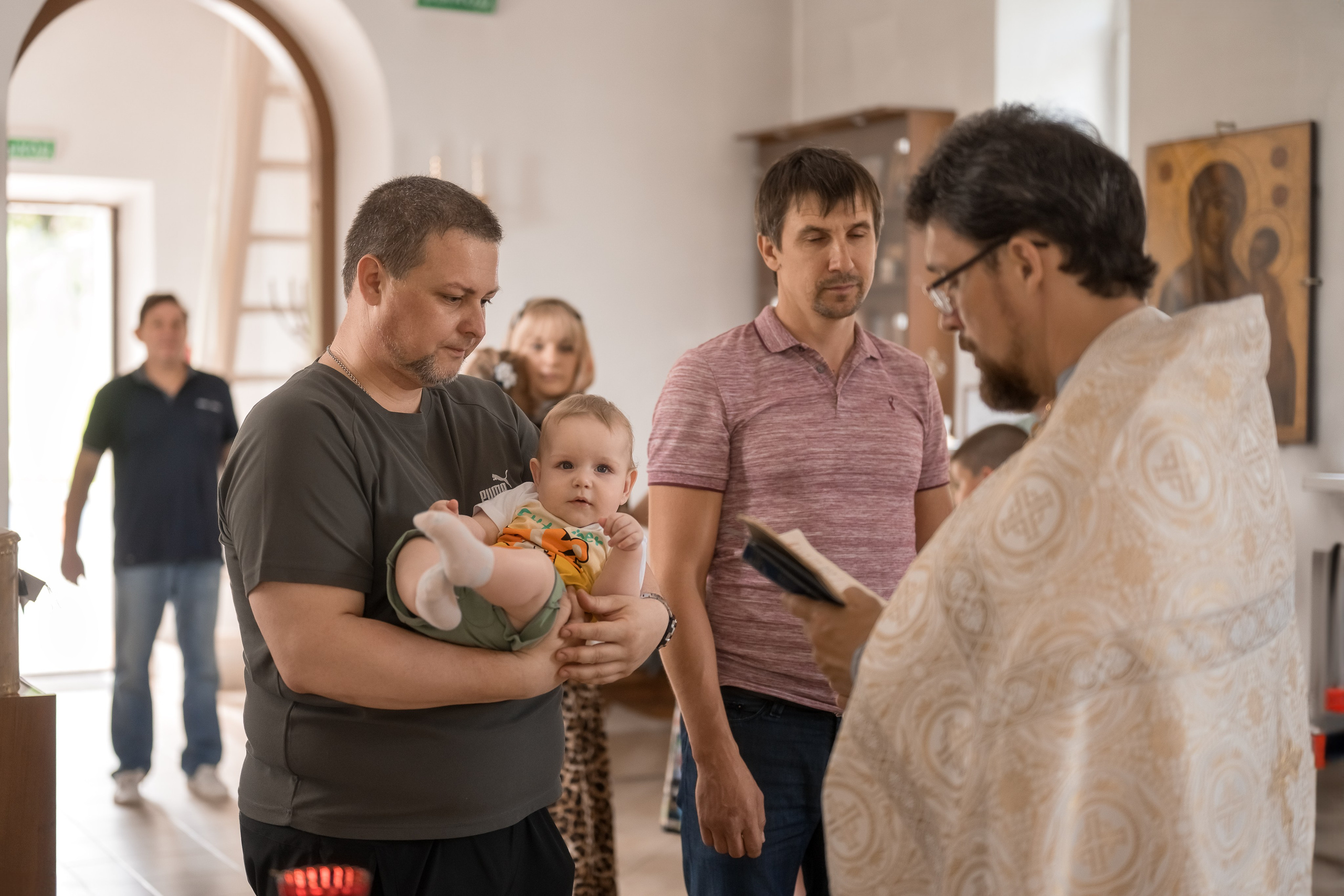 Крещение. Фотограф Саратов Юлия Петрова