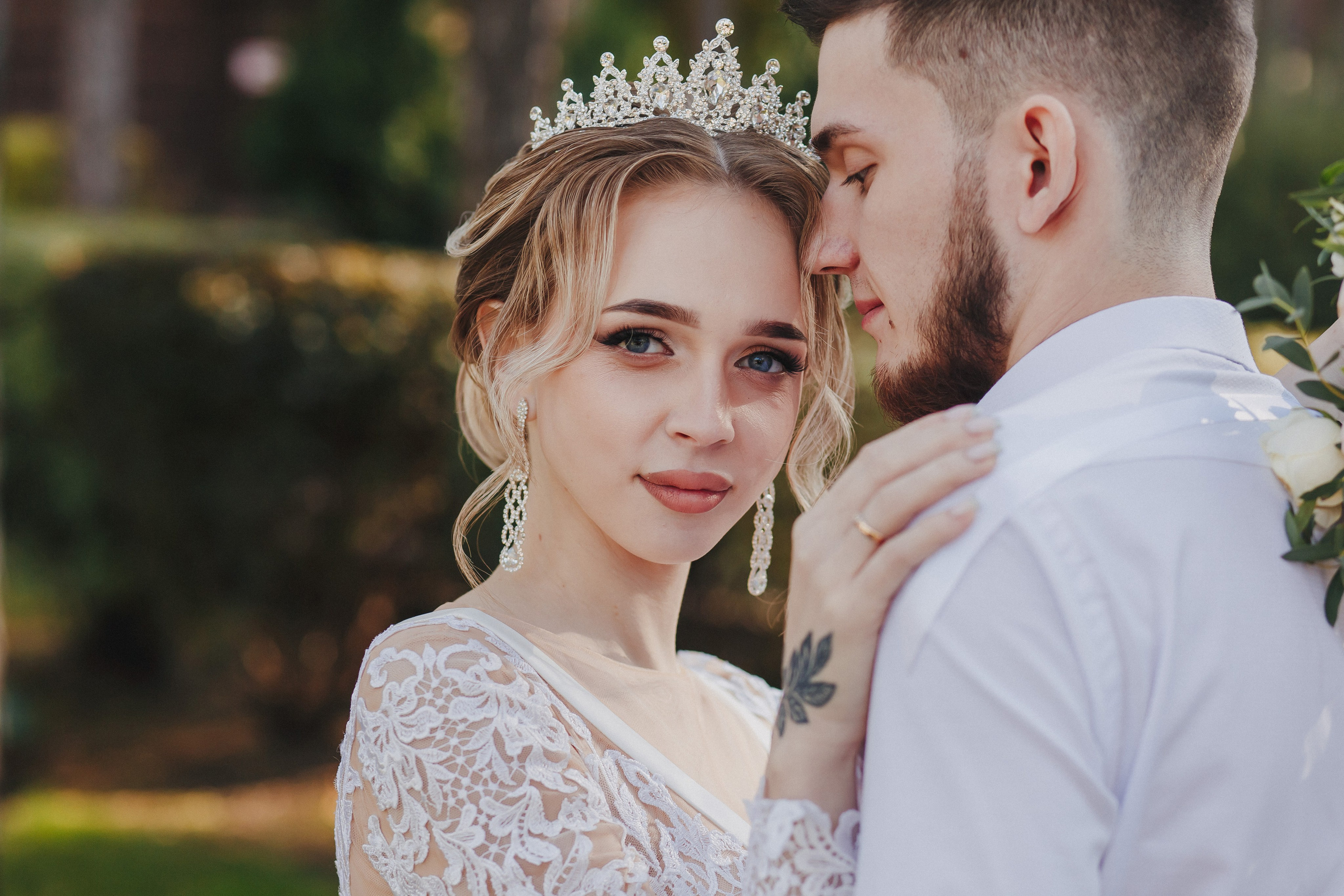 Свадебные фотографии Дмитрия и Ксении на базе отдыха Донской лес. Свадебный и портретный фотограф в Липецке Станислав Истомин