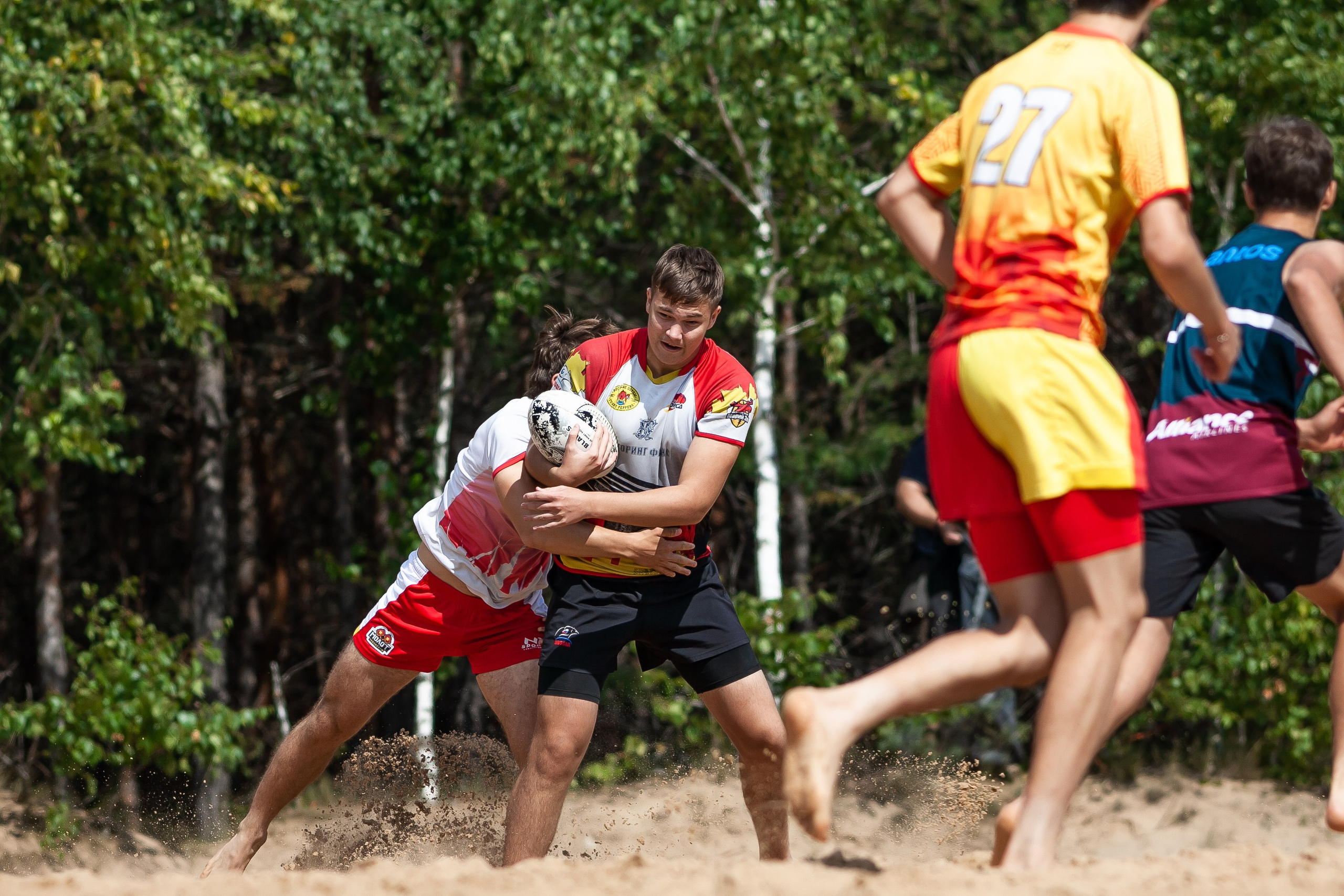 «Кубок «Молота» по пляжному Регби. Фотография