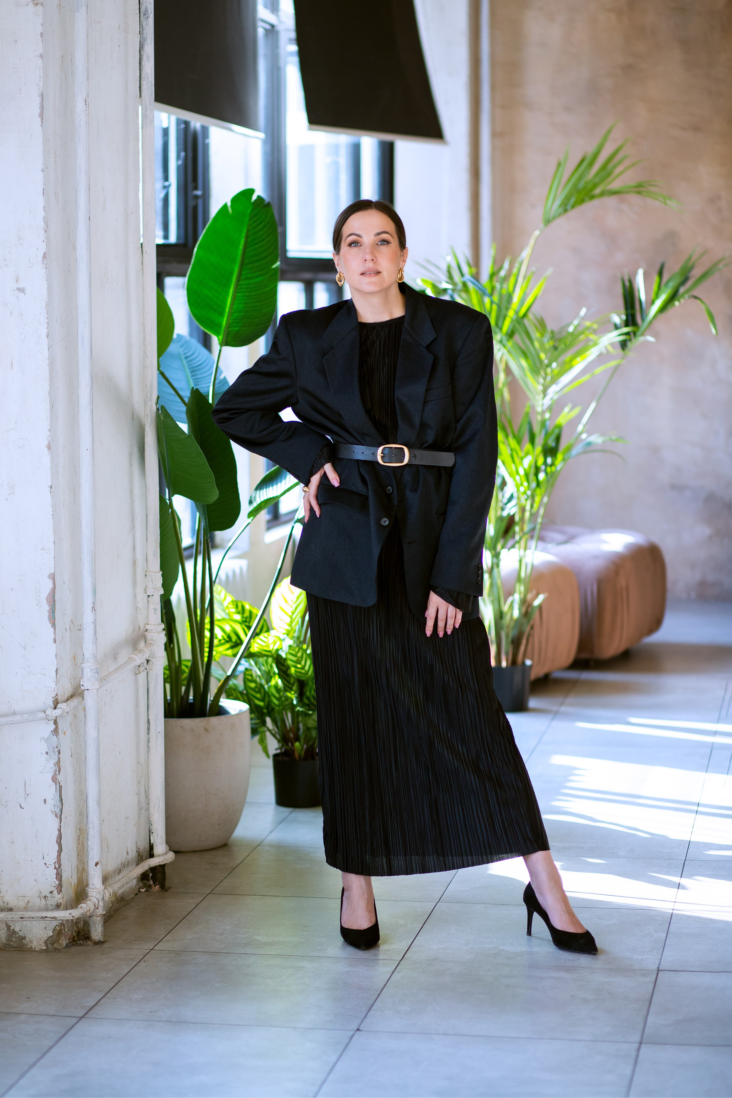 Деловой женский портрет в студии. Семейный фотограф в Москве Влада Лунина