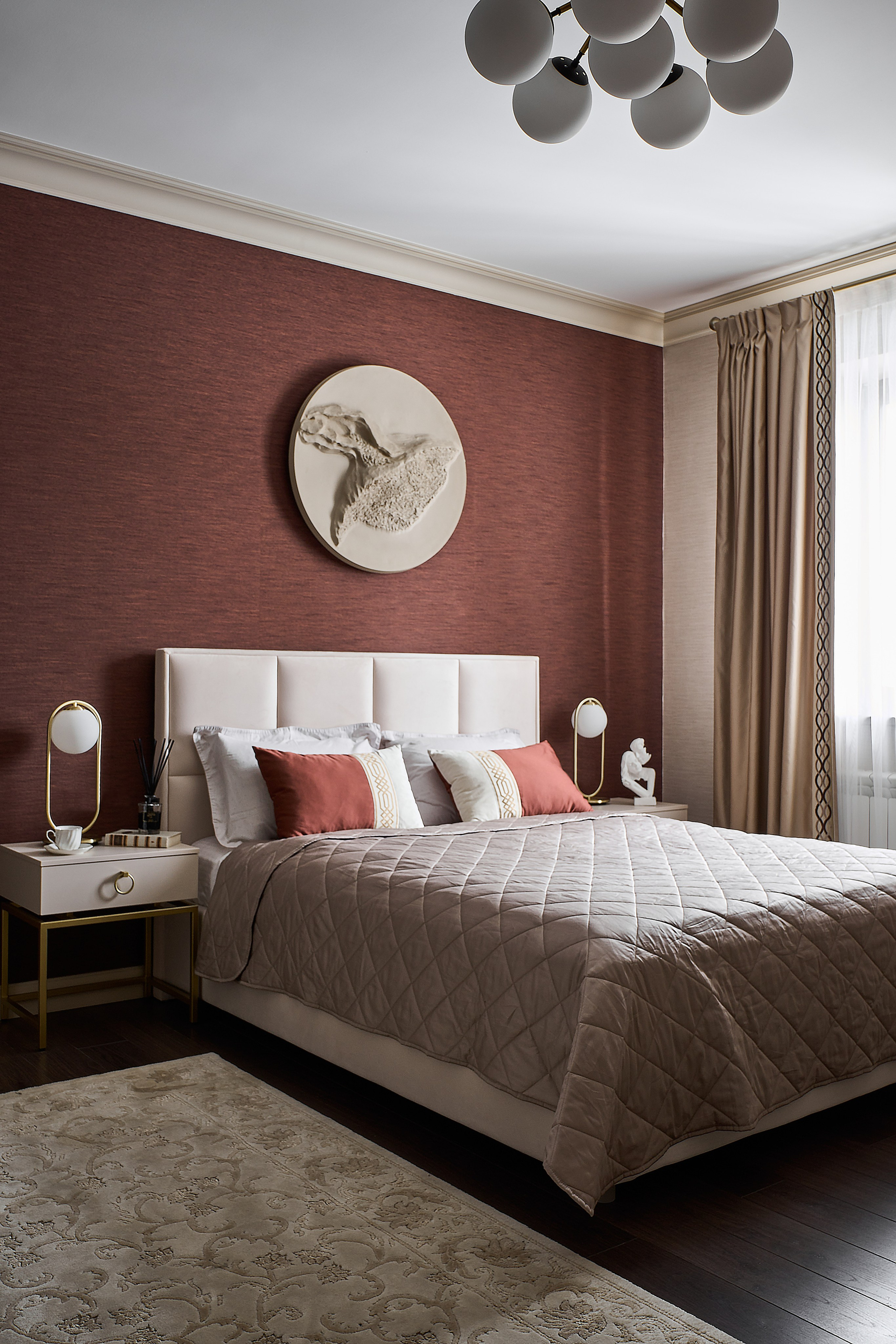 Спальня из проекта Ирины Кумсковой. Бояршинов Антон Интерьерный фотограф/видеограф Москва