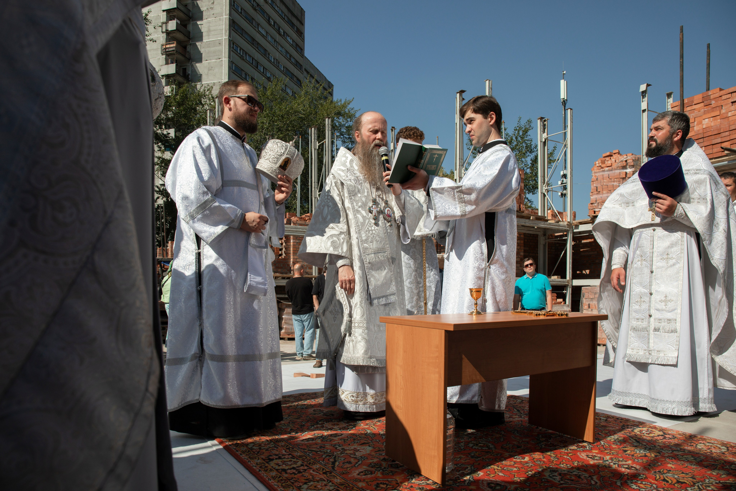 Епископ Силуан Павло-Посадский служба в храме св.Николая 25.08.2024. Арт- фотограф Москва