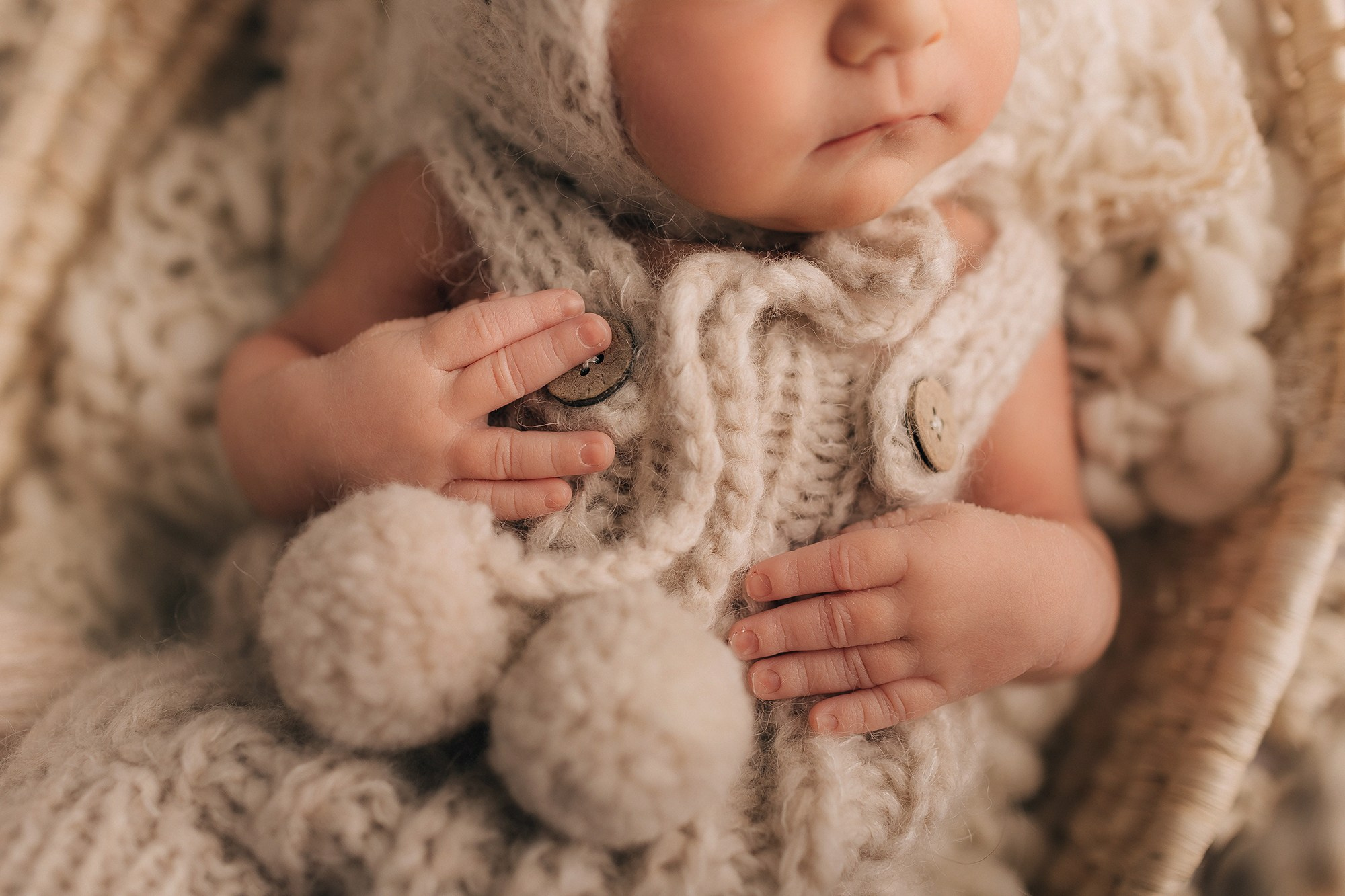 Варя 7 дней. Семейный фотограф новорождённых в Серпухове Юлия Новикова +79637785957