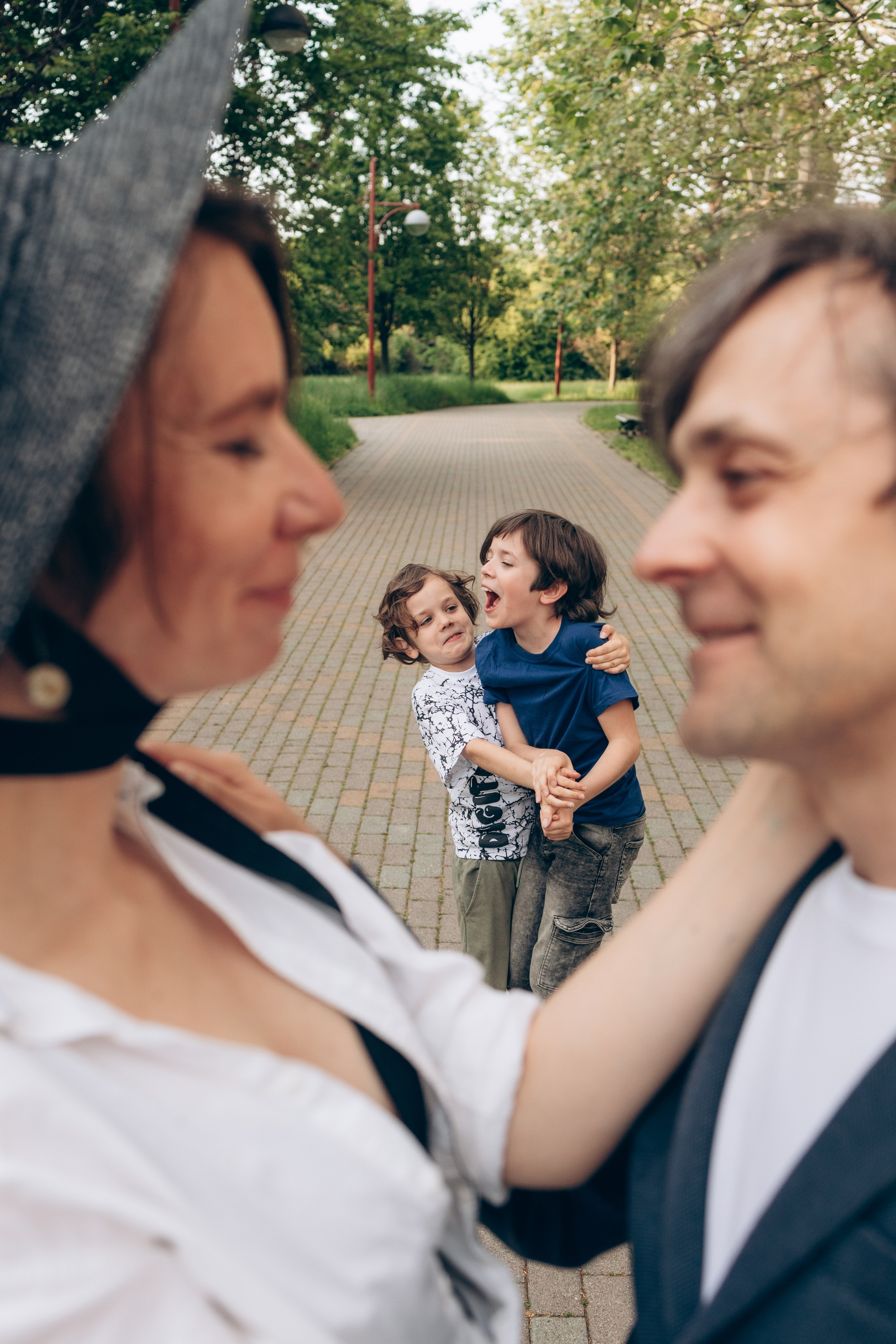 Семейная прогулка в парке. Семейный фотограф Наталия Демченко, Краснодар