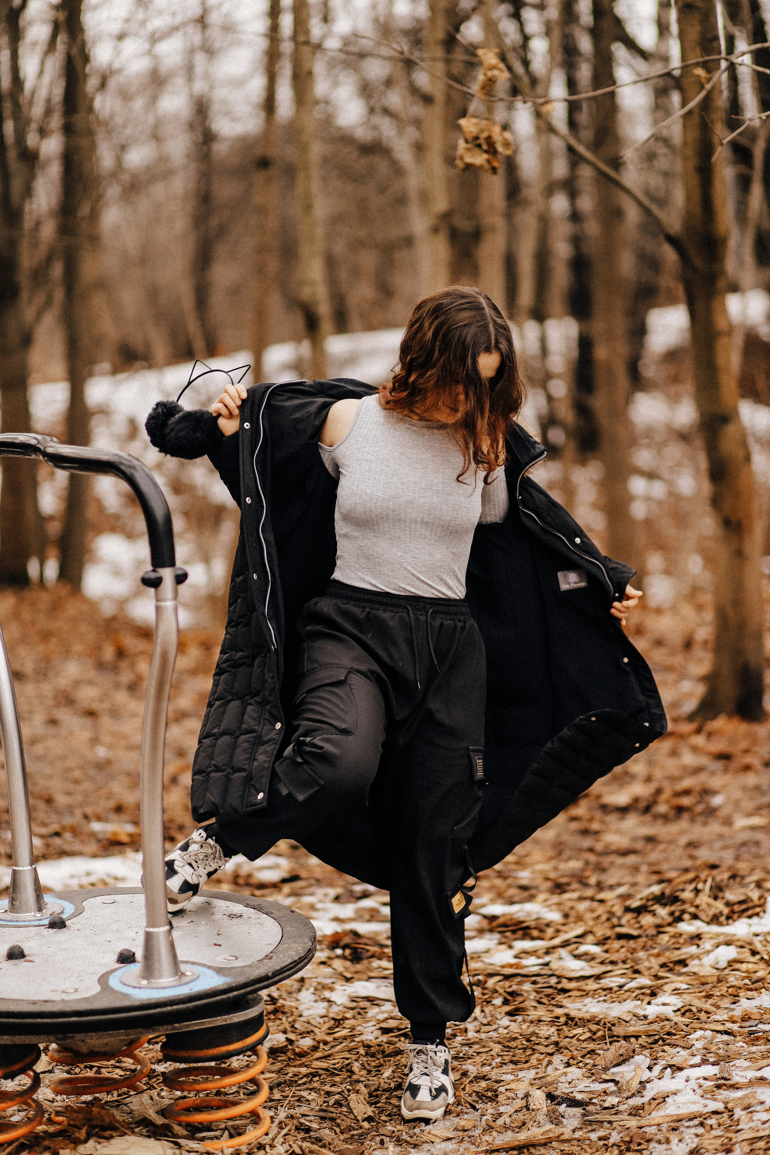 Даша в парке Кузьминки. Фотограф Карпачан Анастасия