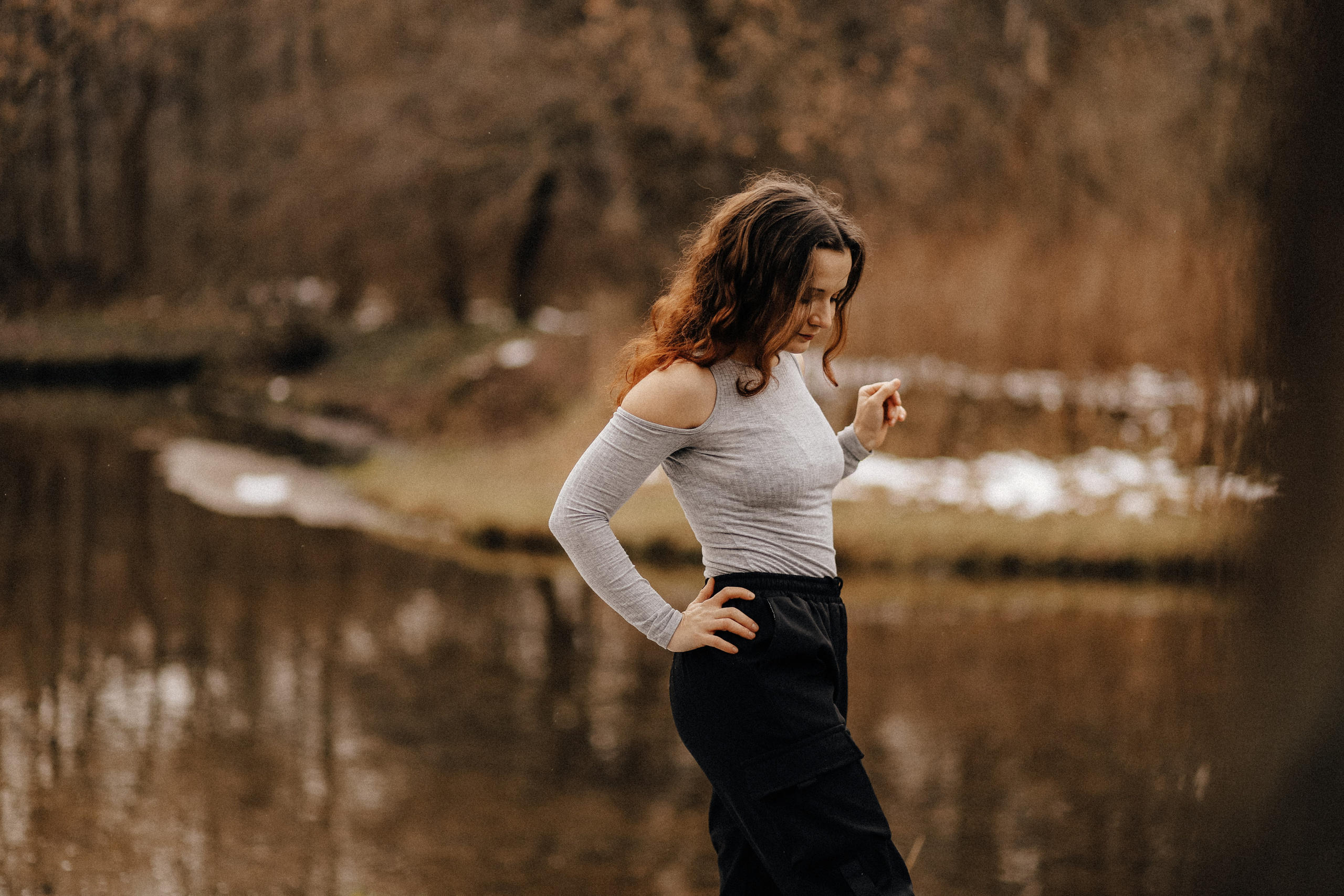 Даша в парке Кузьминки. Фотограф Карпачан Анастасия