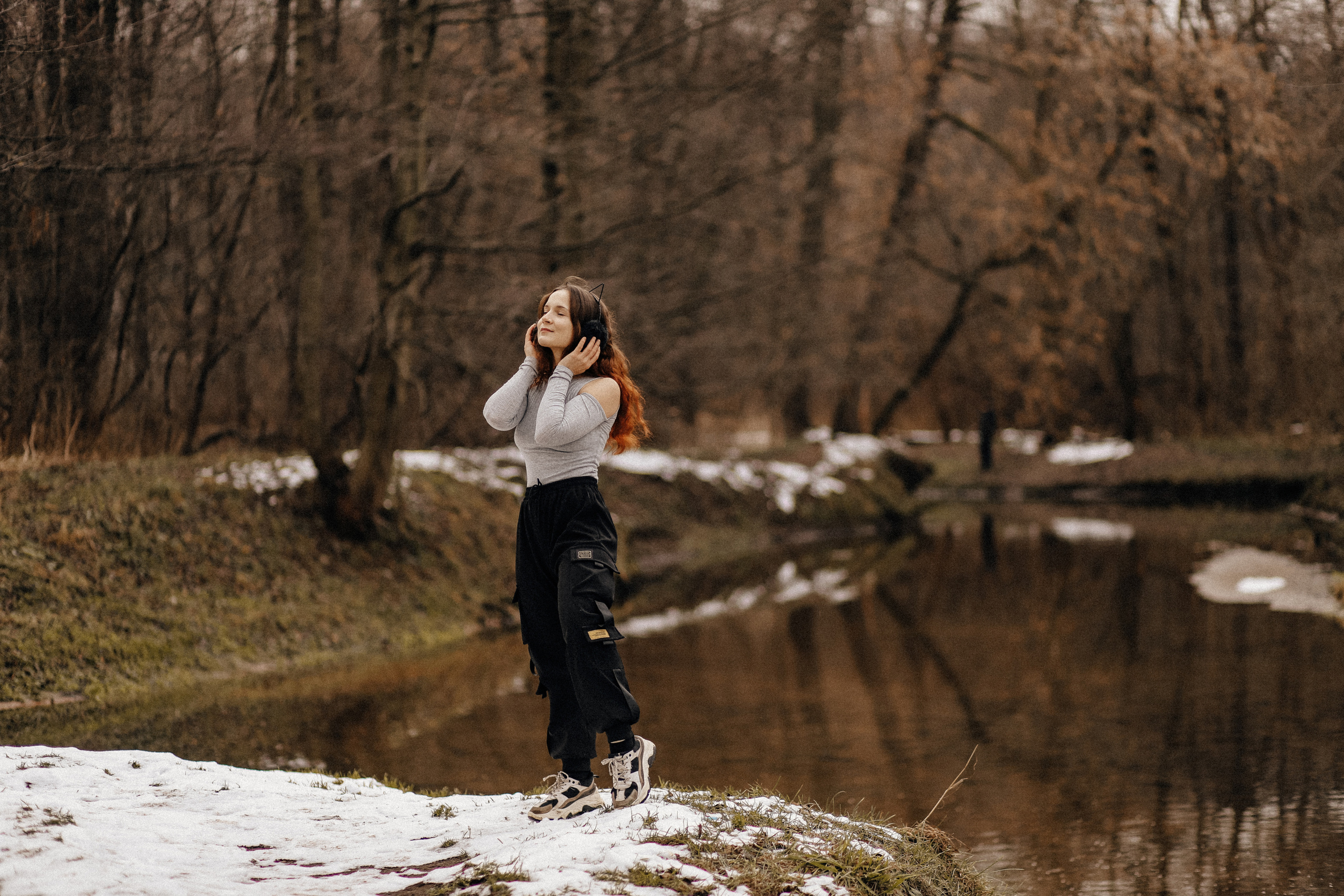 Даша в парке Кузьминки. Фотограф Карпачан Анастасия