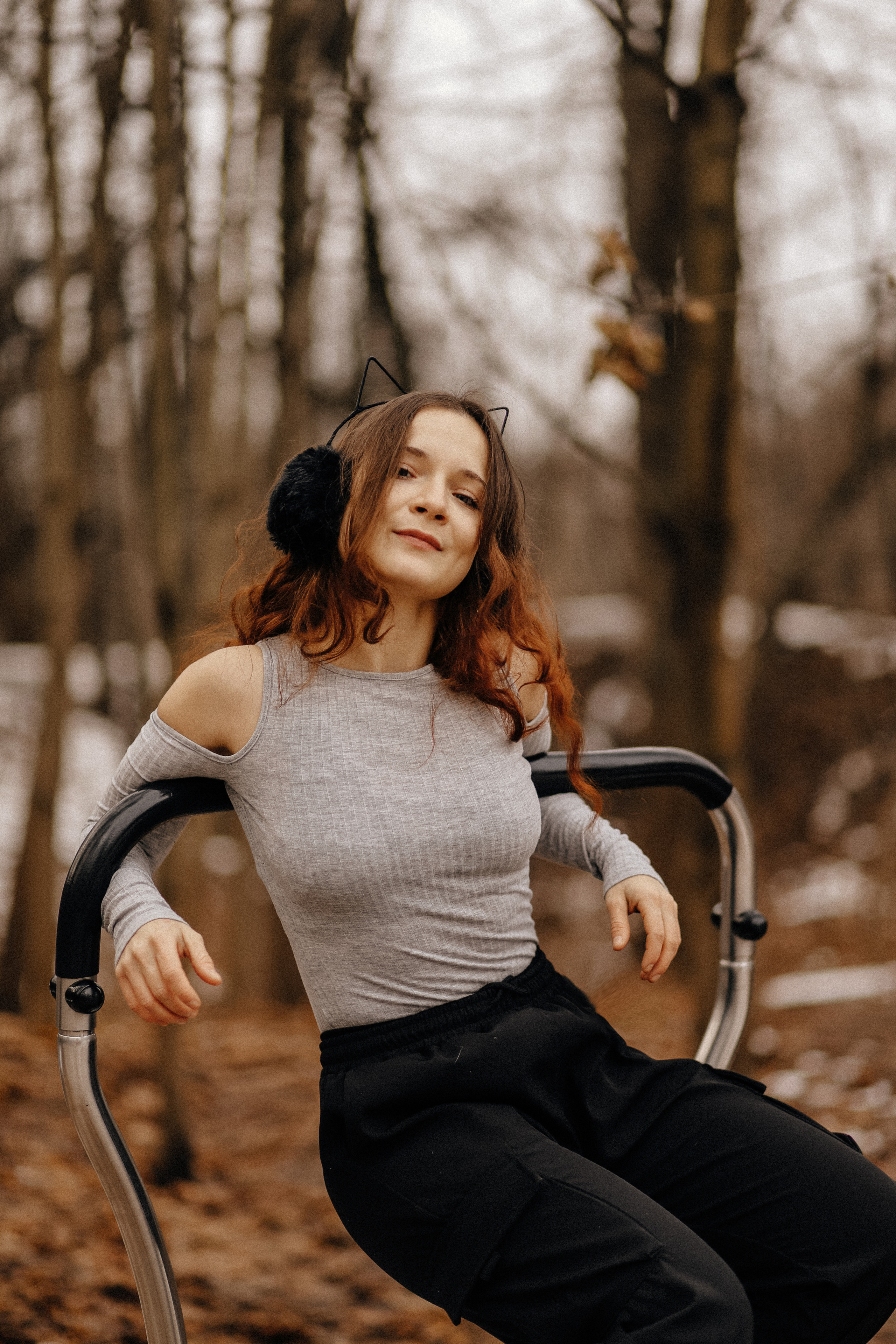 Даша в парке Кузьминки. Фотограф Карпачан Анастасия