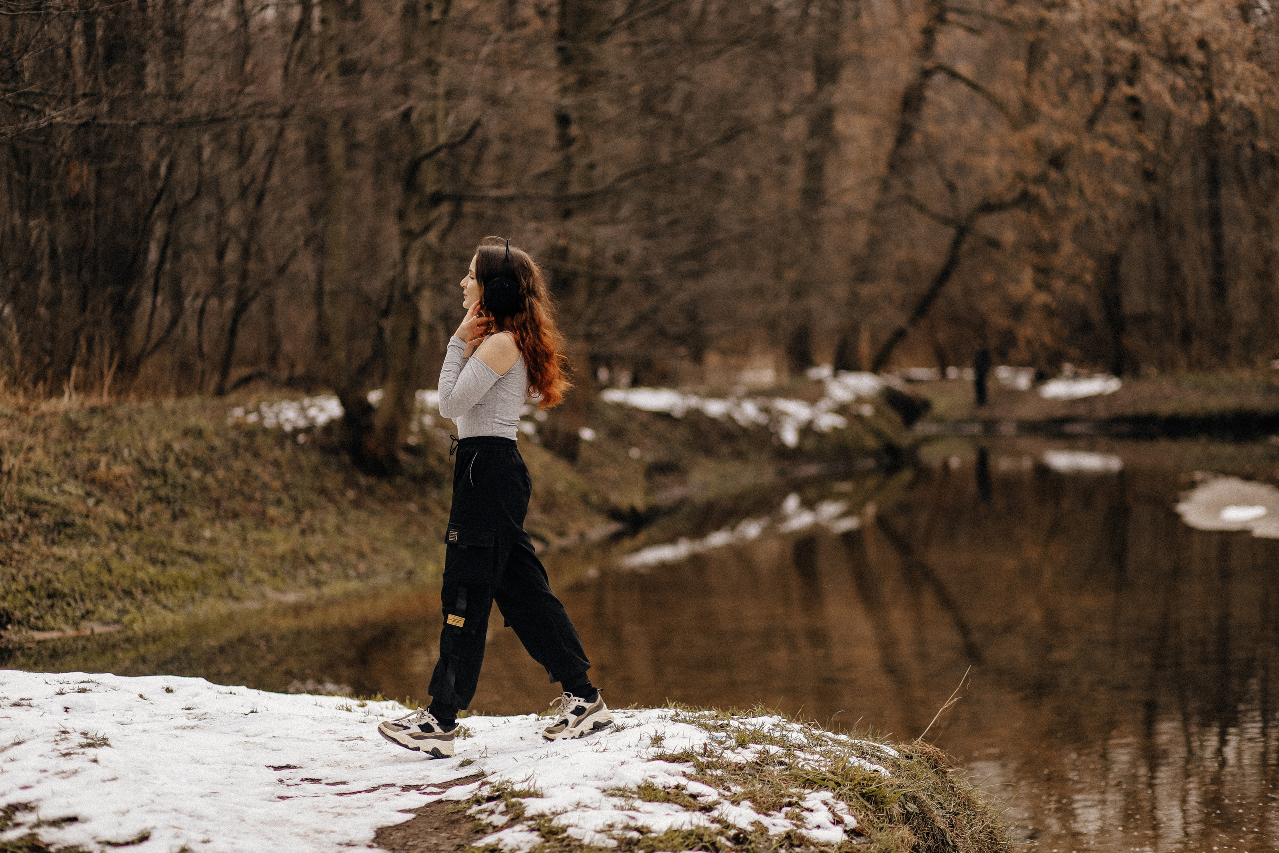 Даша в парке Кузьминки. Фотограф Карпачан Анастасия