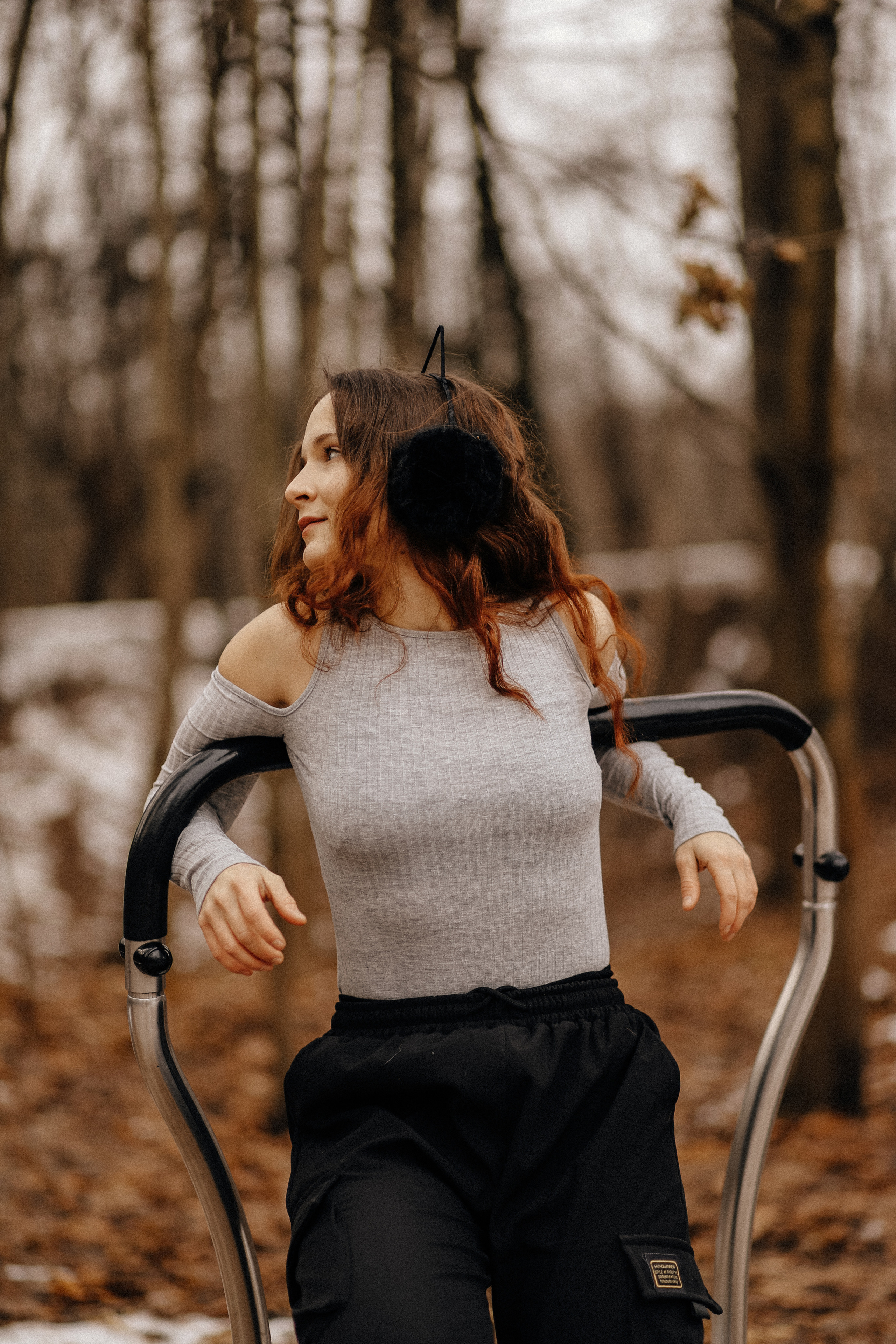 Даша в парке Кузьминки. Фотограф Карпачан Анастасия