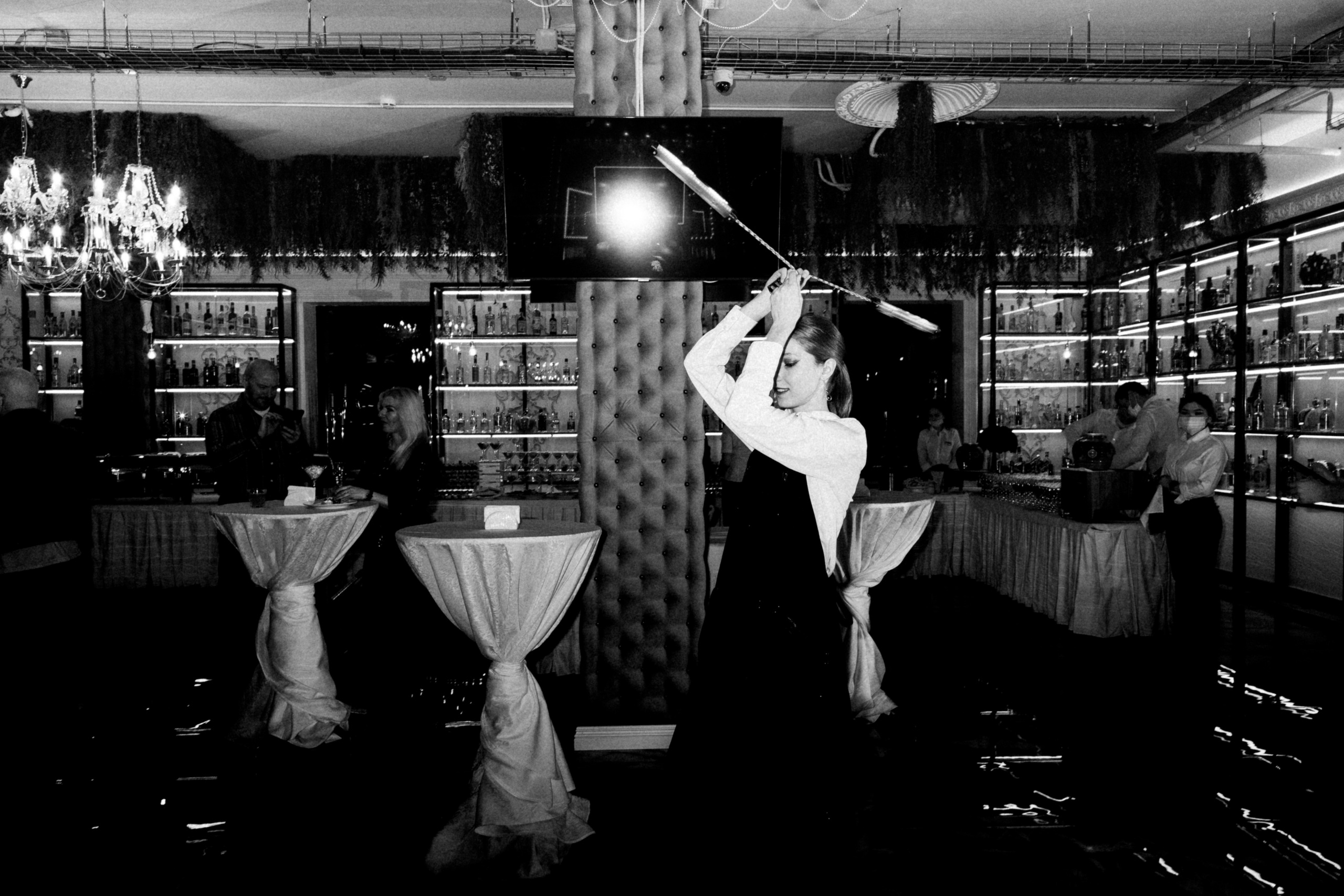 Бармен-шоу. Фотограф Карпачан Анастасия