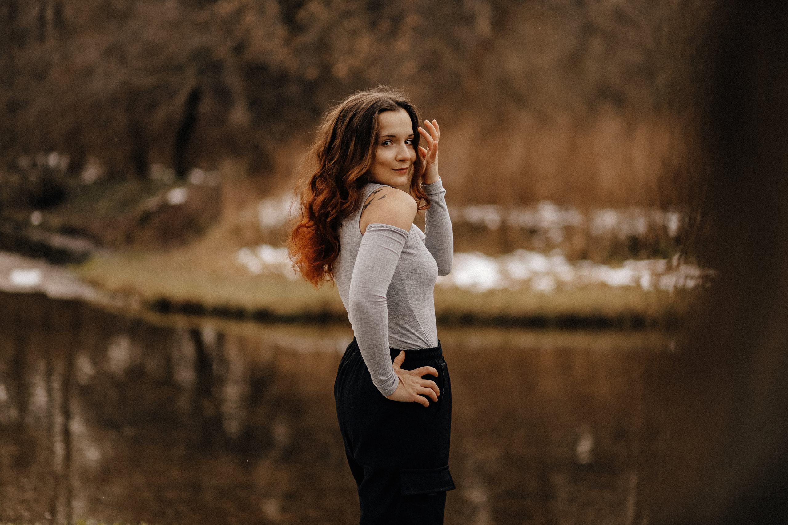 Даша в парке Кузьминки. Фотограф Карпачан Анастасия