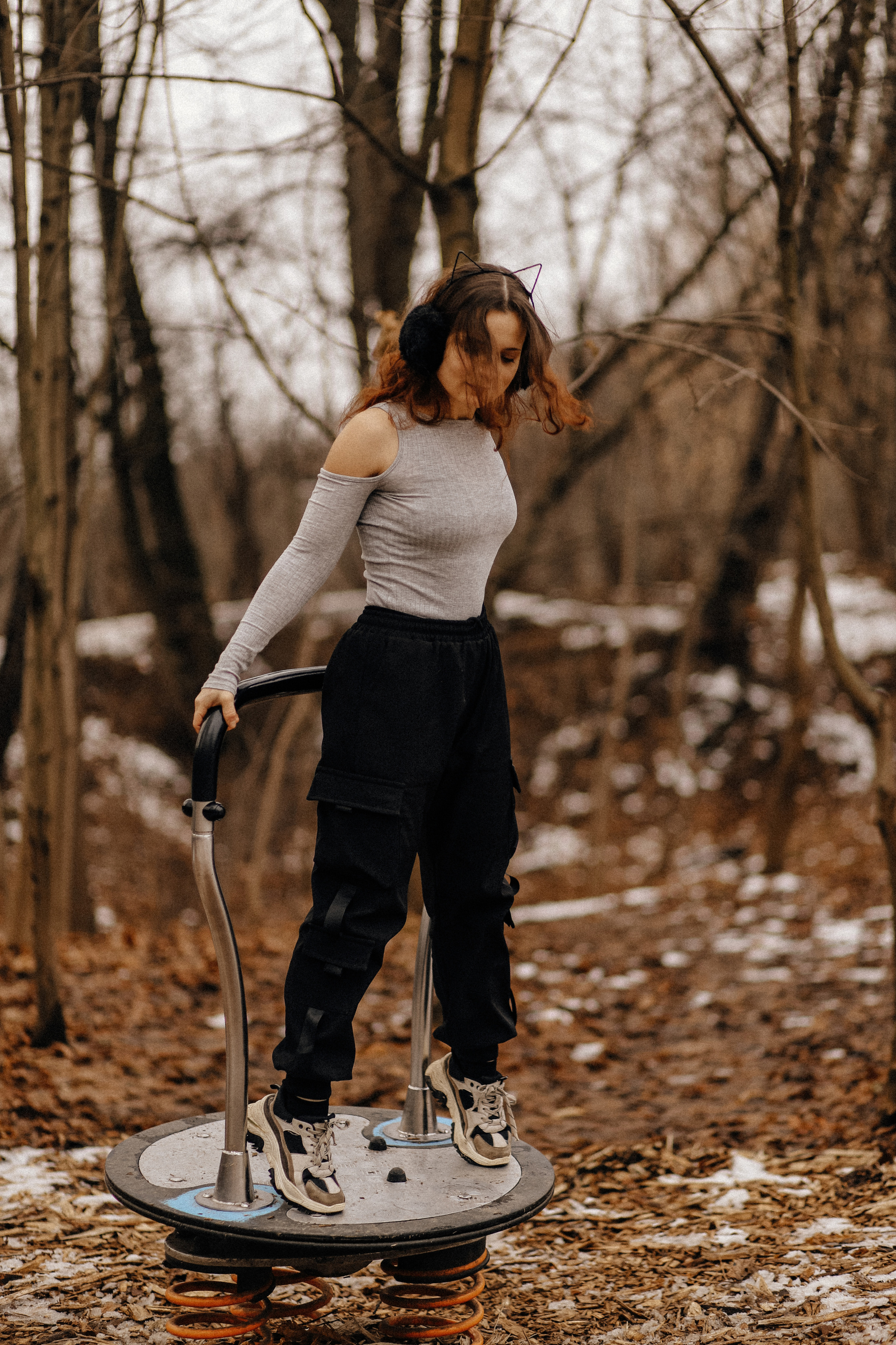 Даша в парке Кузьминки. Фотограф Карпачан Анастасия