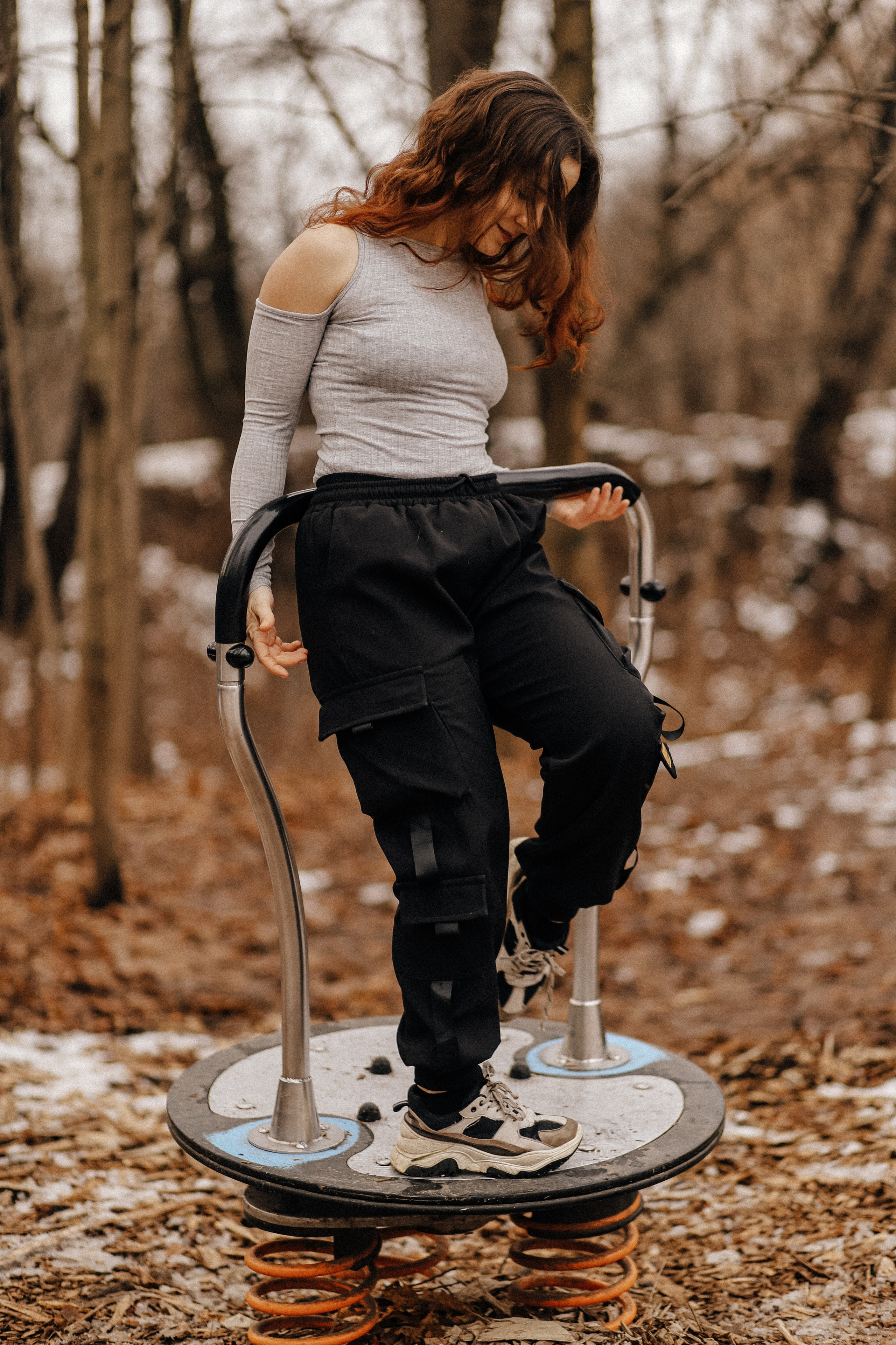 Даша в парке Кузьминки. Фотограф Карпачан Анастасия