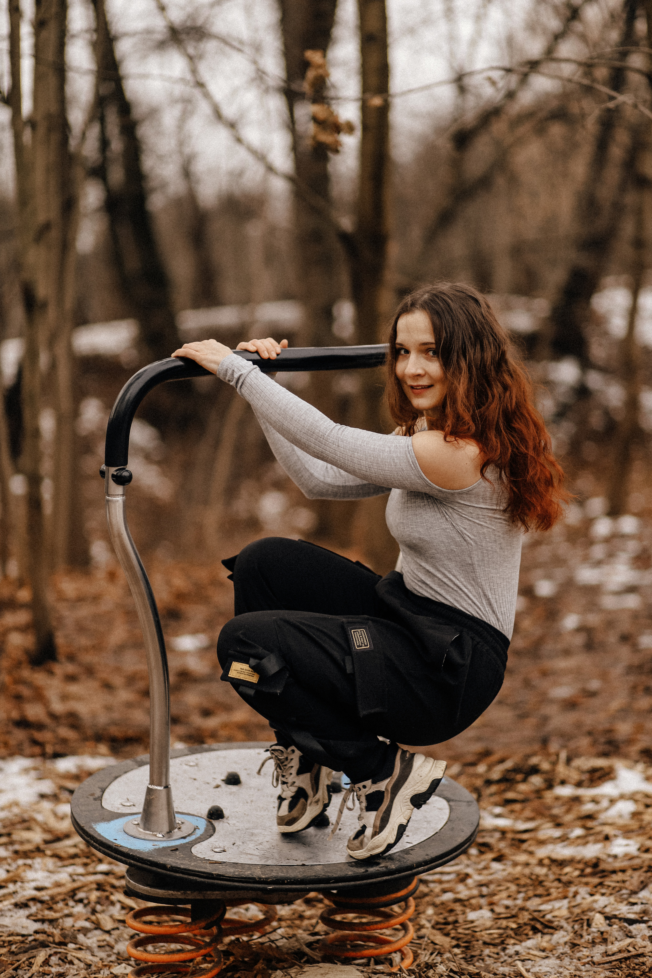 Даша в парке Кузьминки. Фотограф Карпачан Анастасия