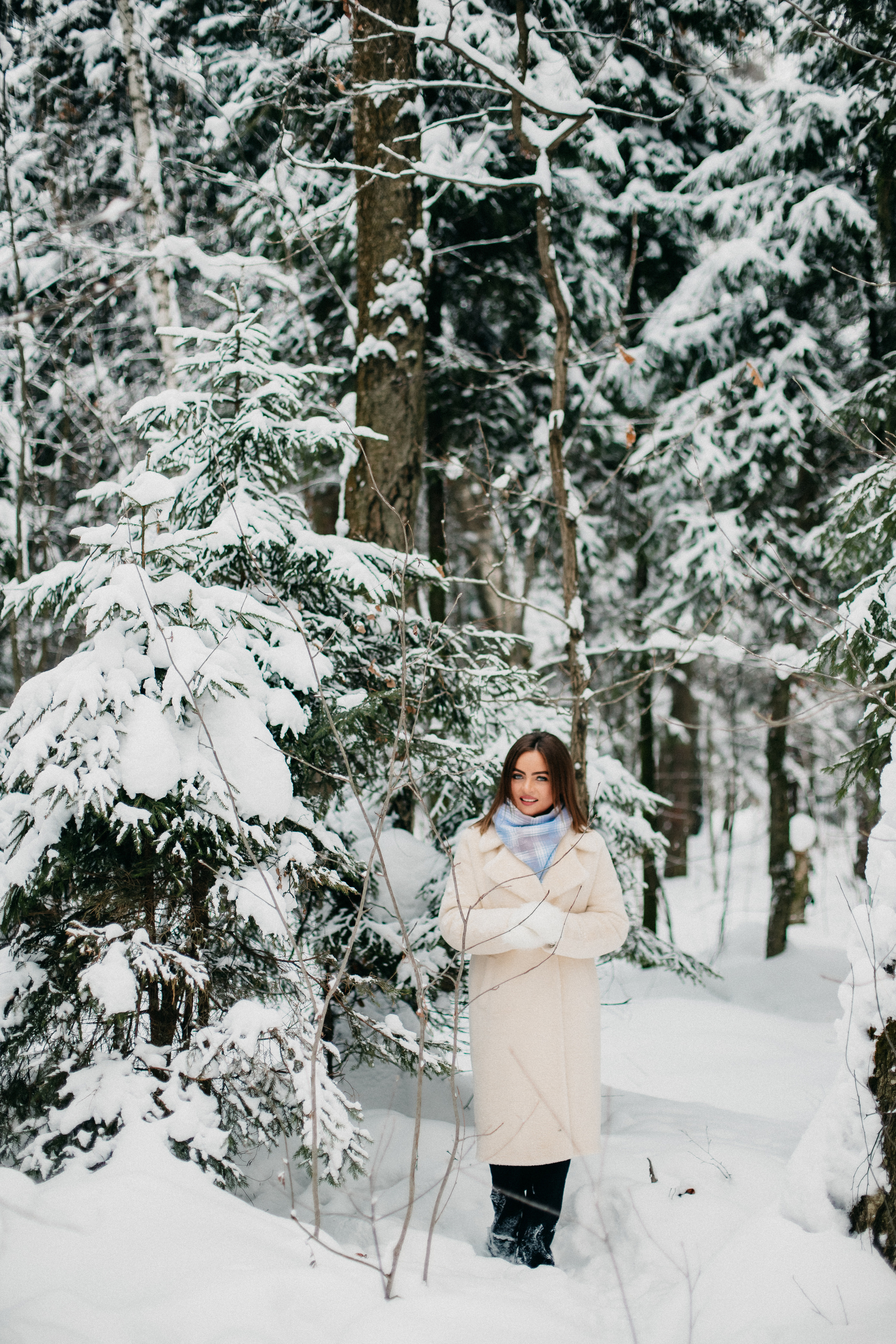 Зимняя фотосессия. Фотограф Карпачан Анастасия