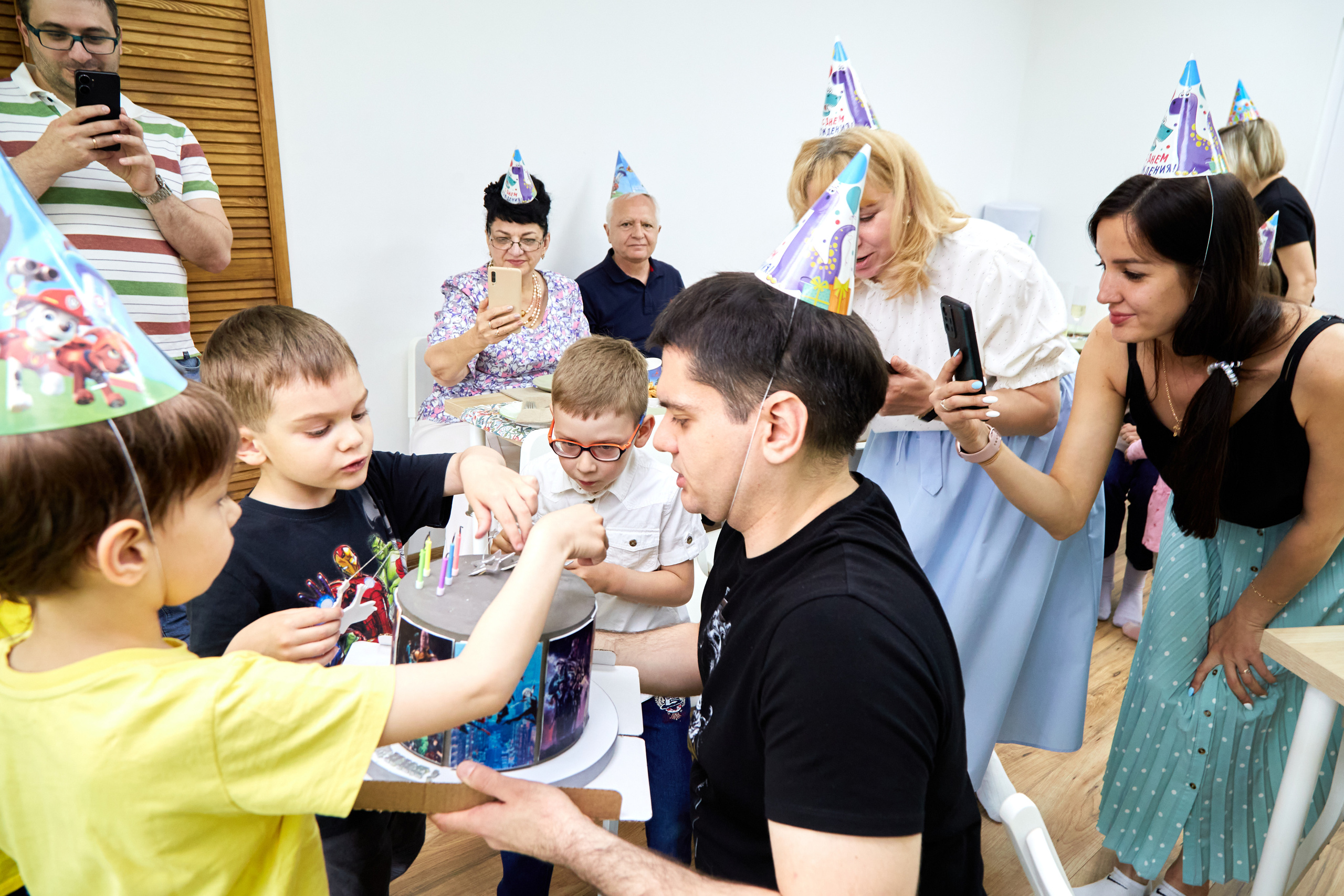 Детский День рождения мальчика. Budanovaphoto.ru