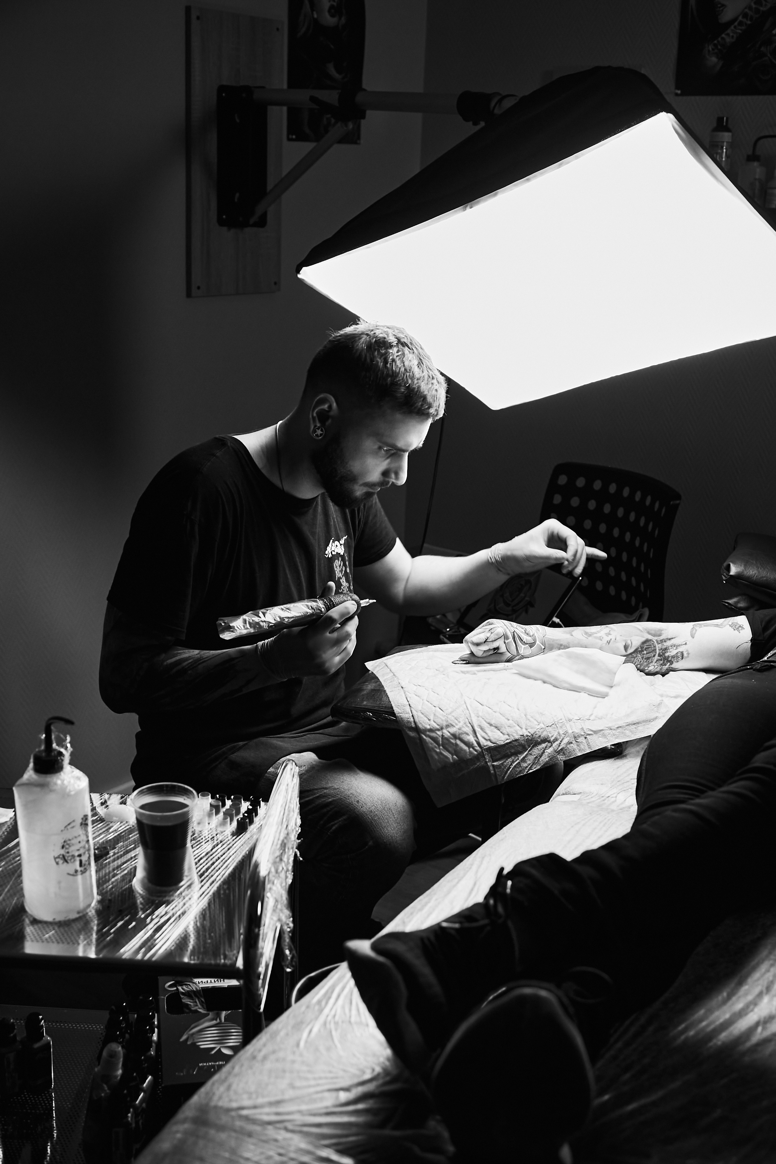 Тату-мастер. Budanovaphoto.ru