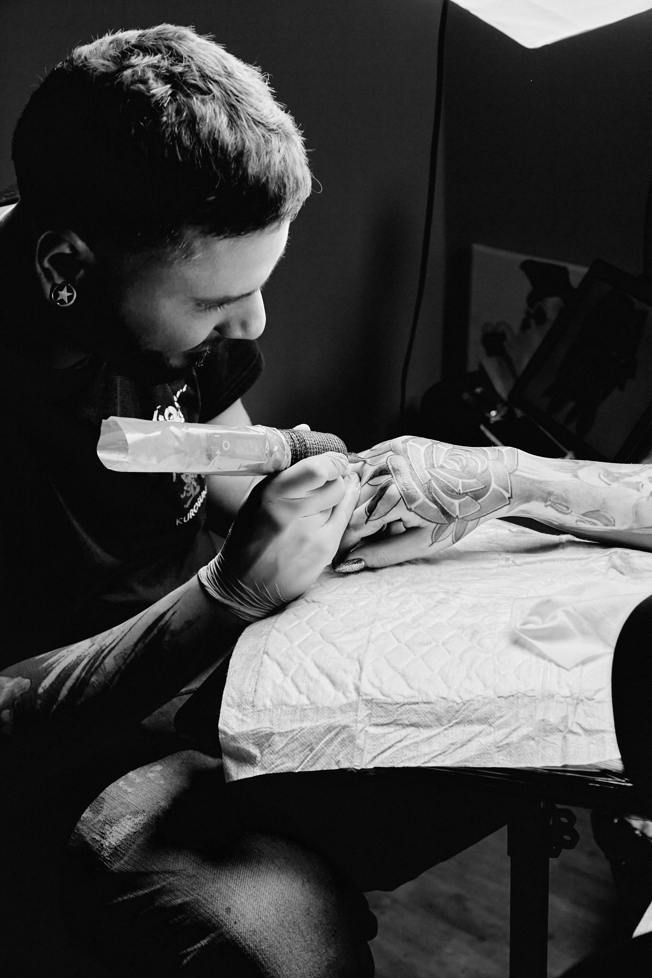 Тату-мастер. Budanovaphoto.ru