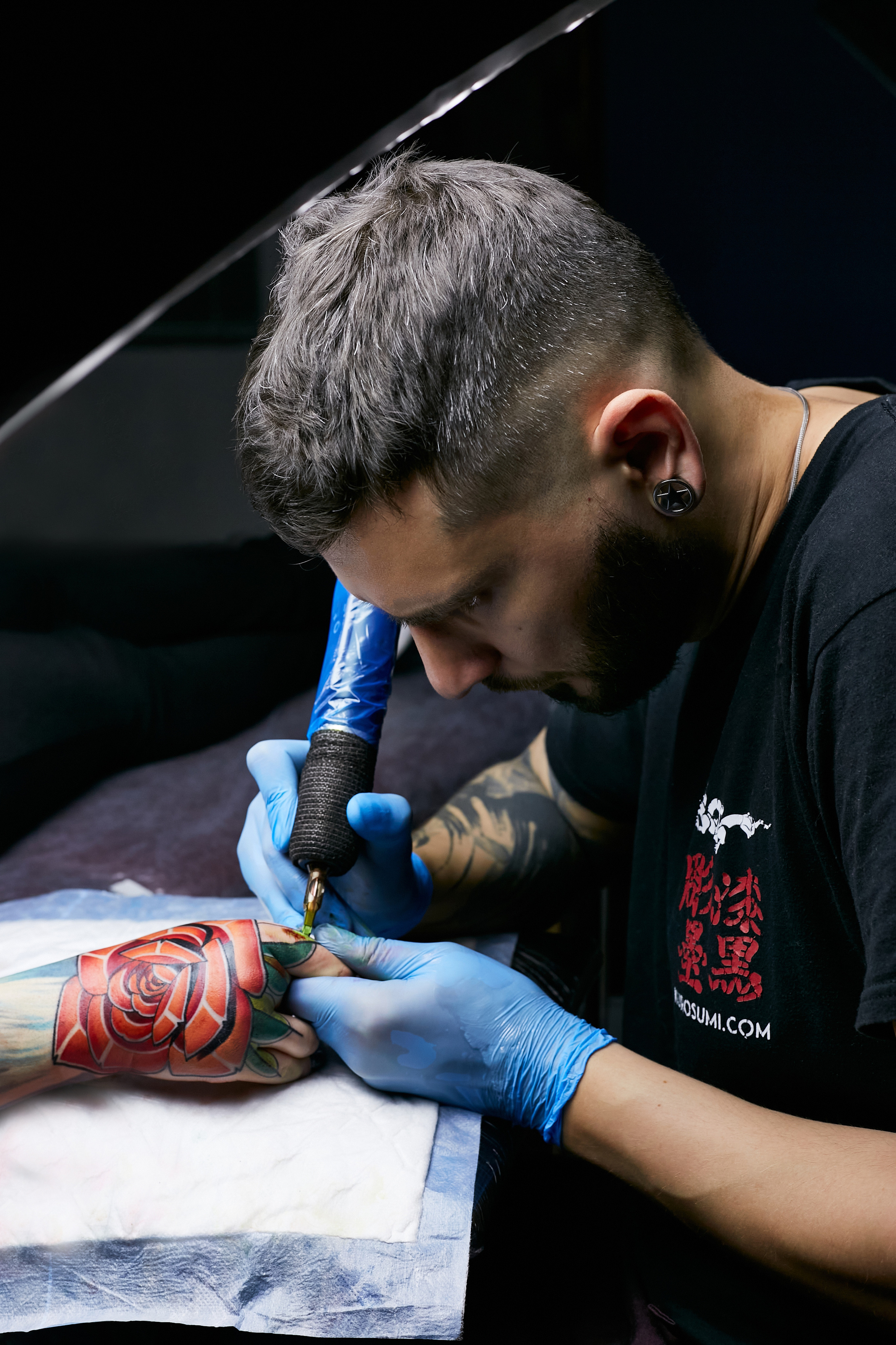 Тату-мастер. Budanovaphoto.ru