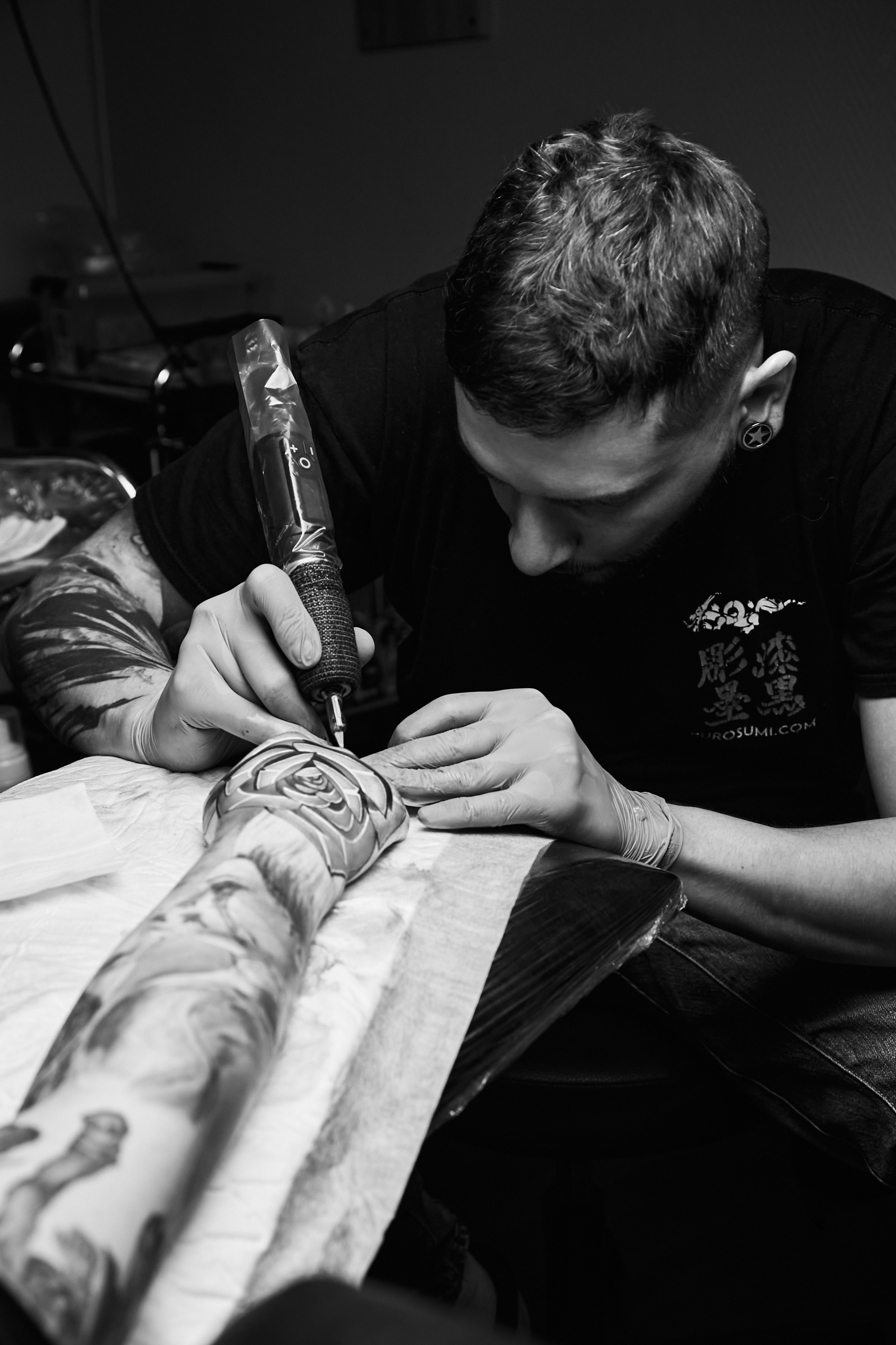 Тату-мастер. Budanovaphoto.ru