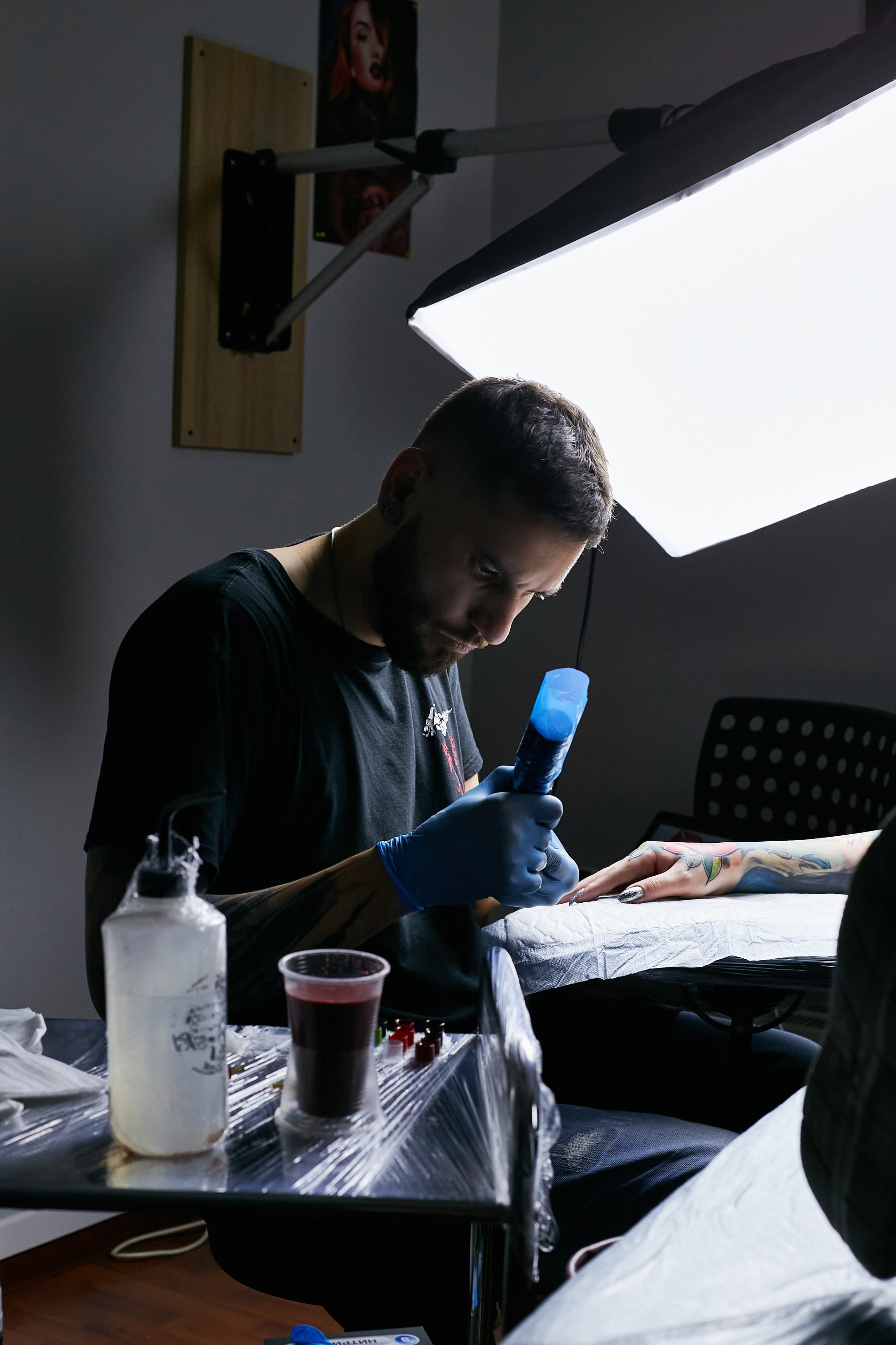 Тату-мастер. Budanovaphoto.ru