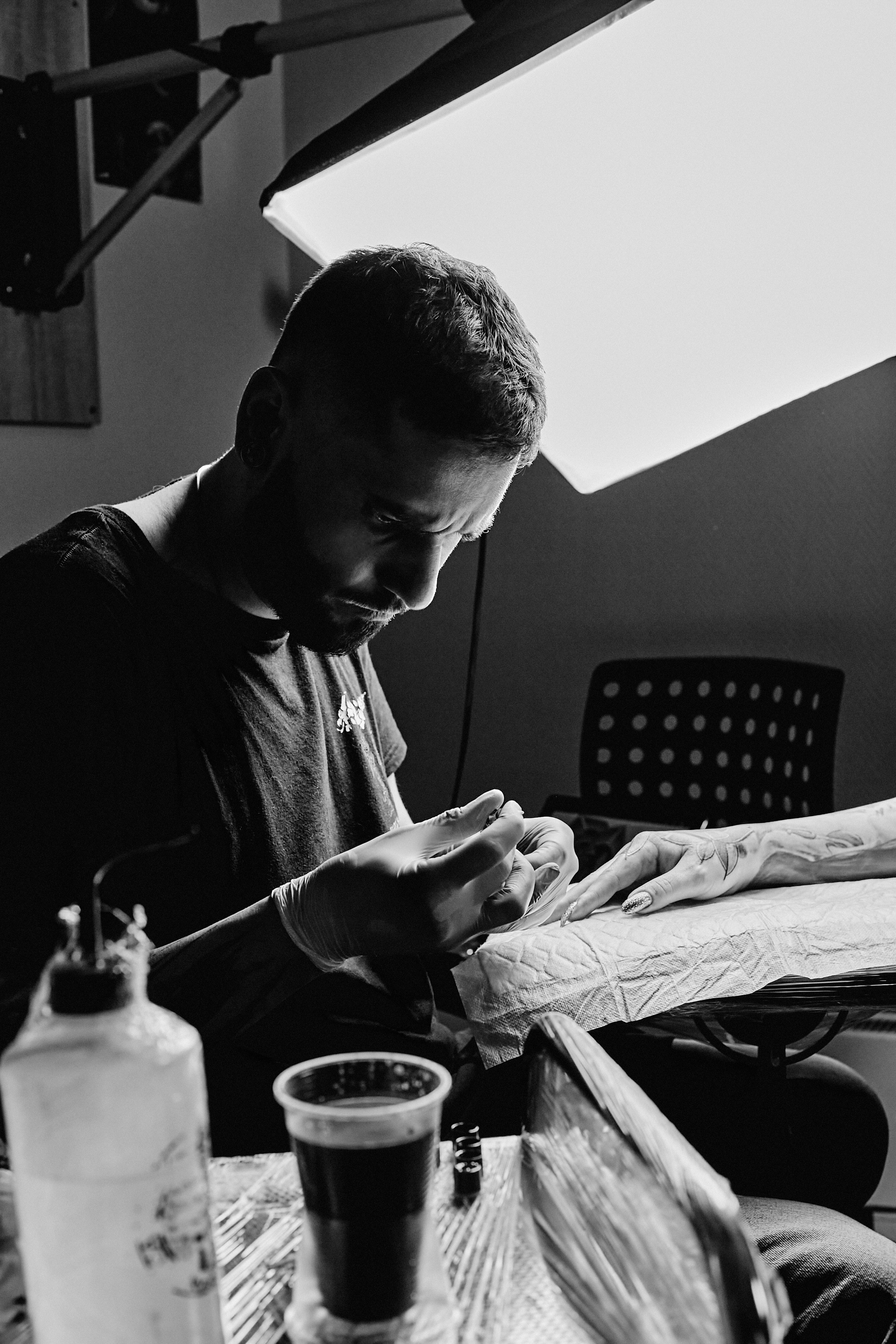 Тату-мастер. Budanovaphoto.ru