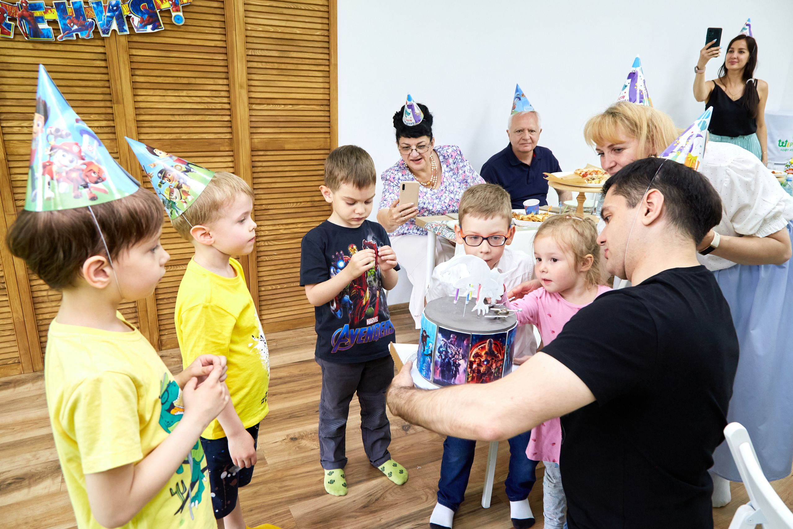 Детский День рождения мальчика. Budanovaphoto.ru