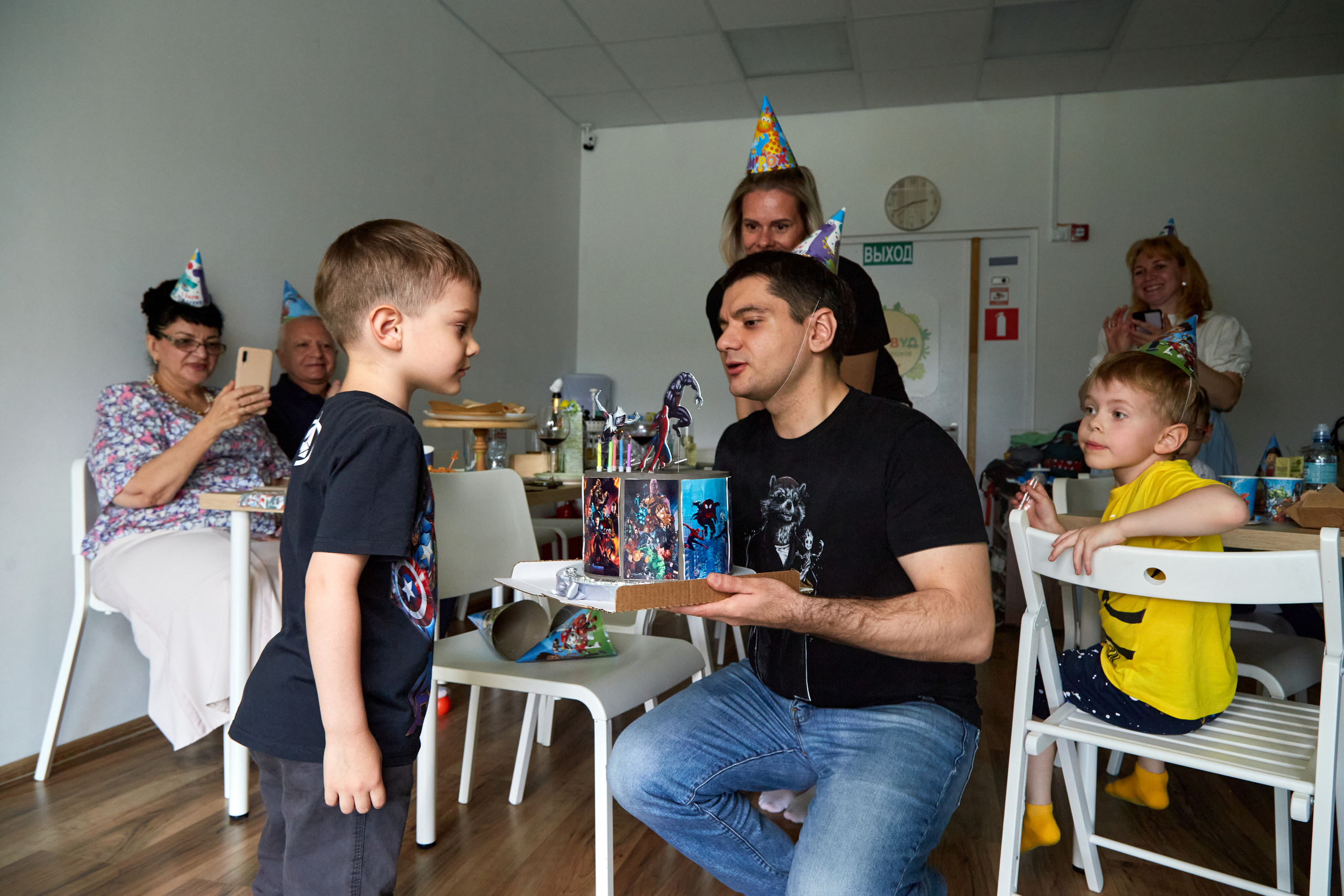 Детский День рождения мальчика. Budanovaphoto.ru