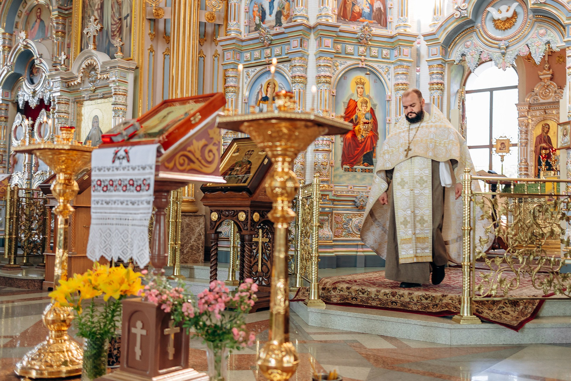 Таинство крещения Евгении. Семейный фотограф в Пензе Мария Левина