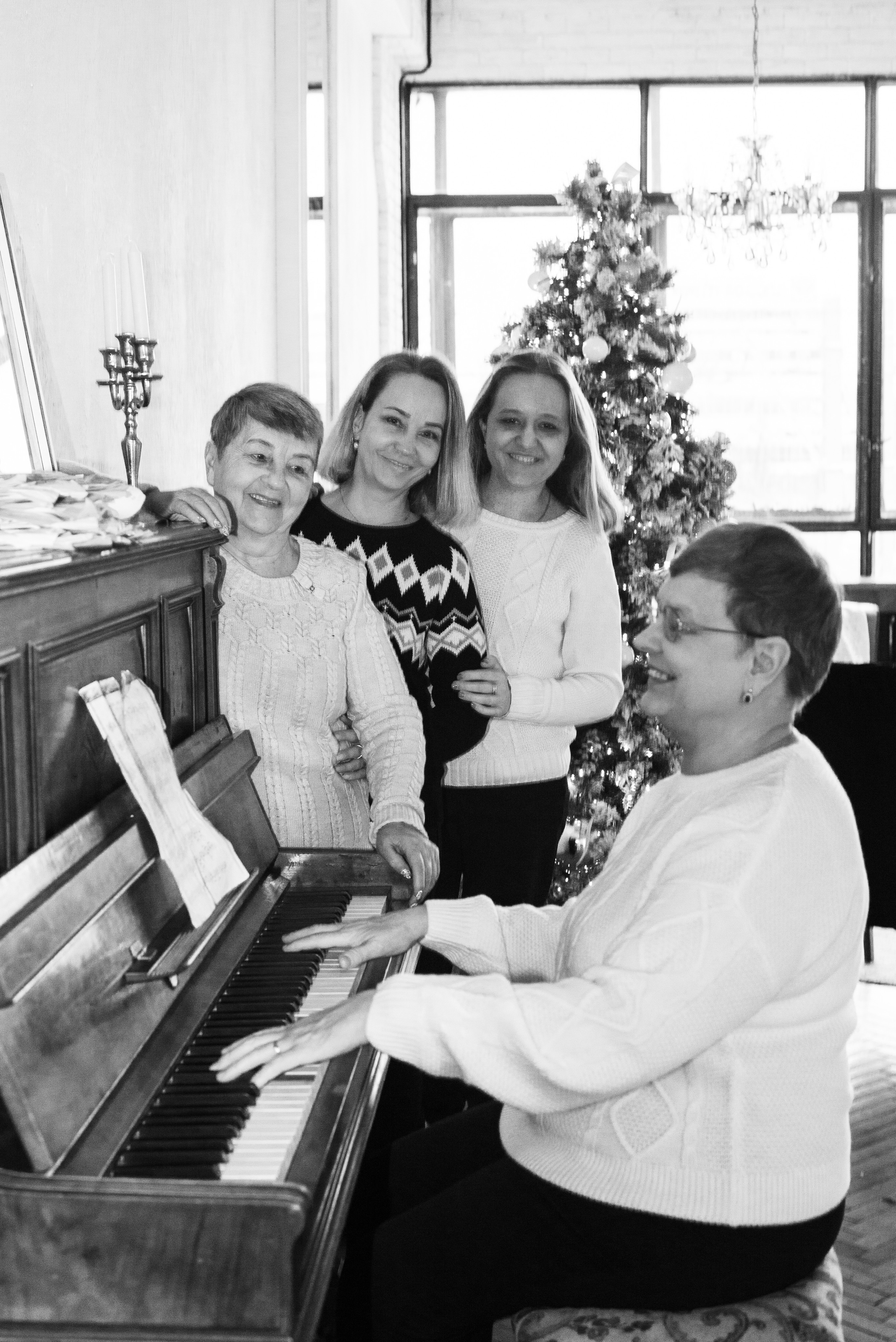 Новогодняя история поколений. Фотограф в Москве