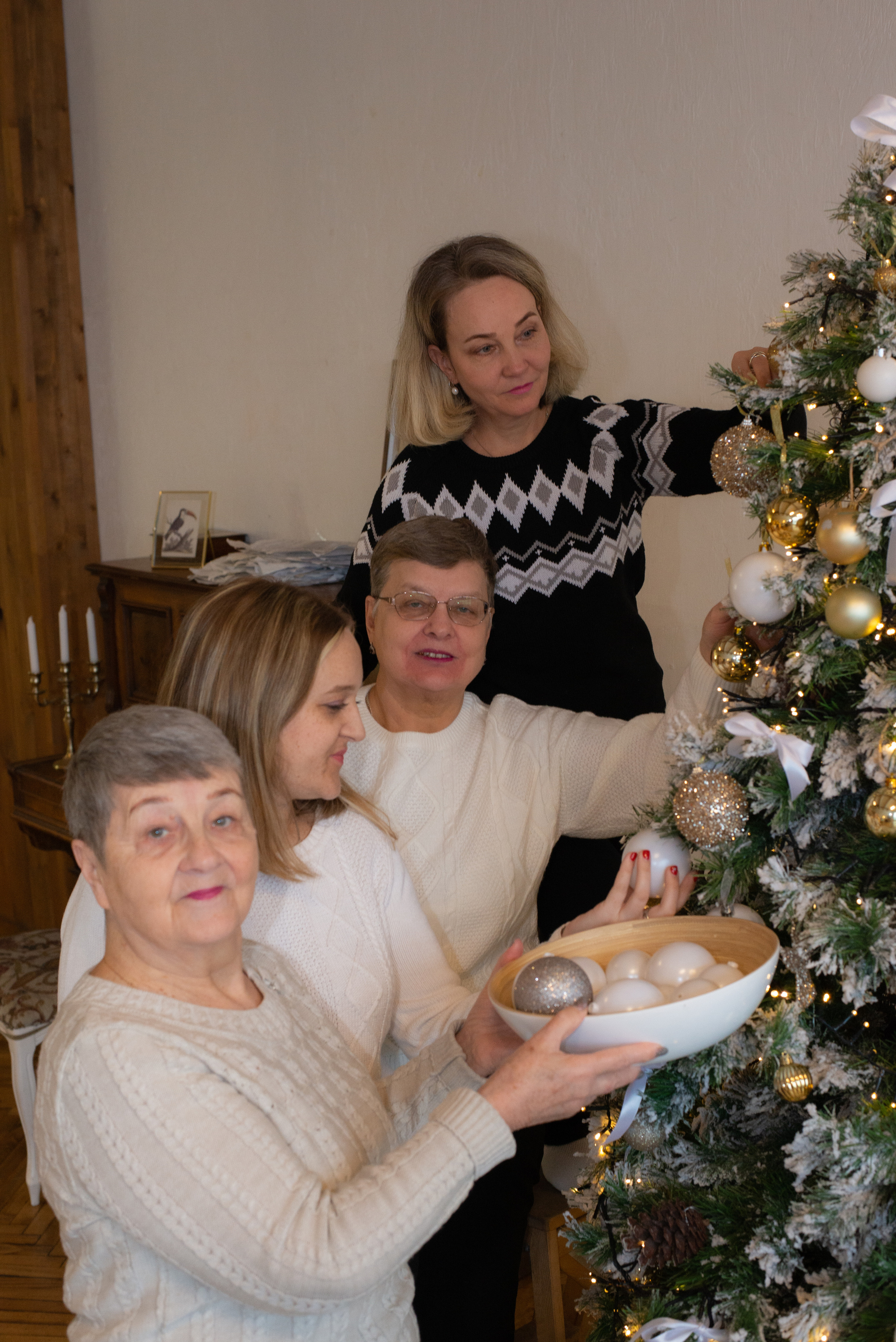 Новогодняя история поколений. Фотограф в Москве