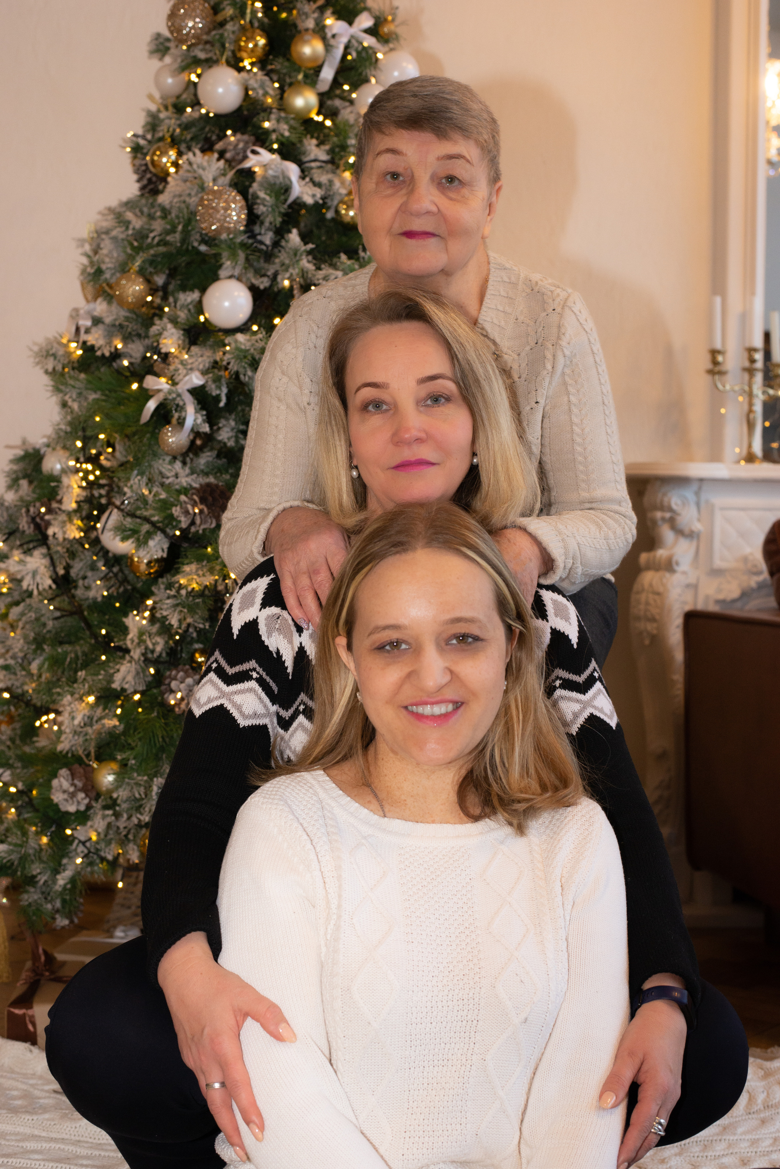 Новогодняя история поколений. Фотограф в Москве