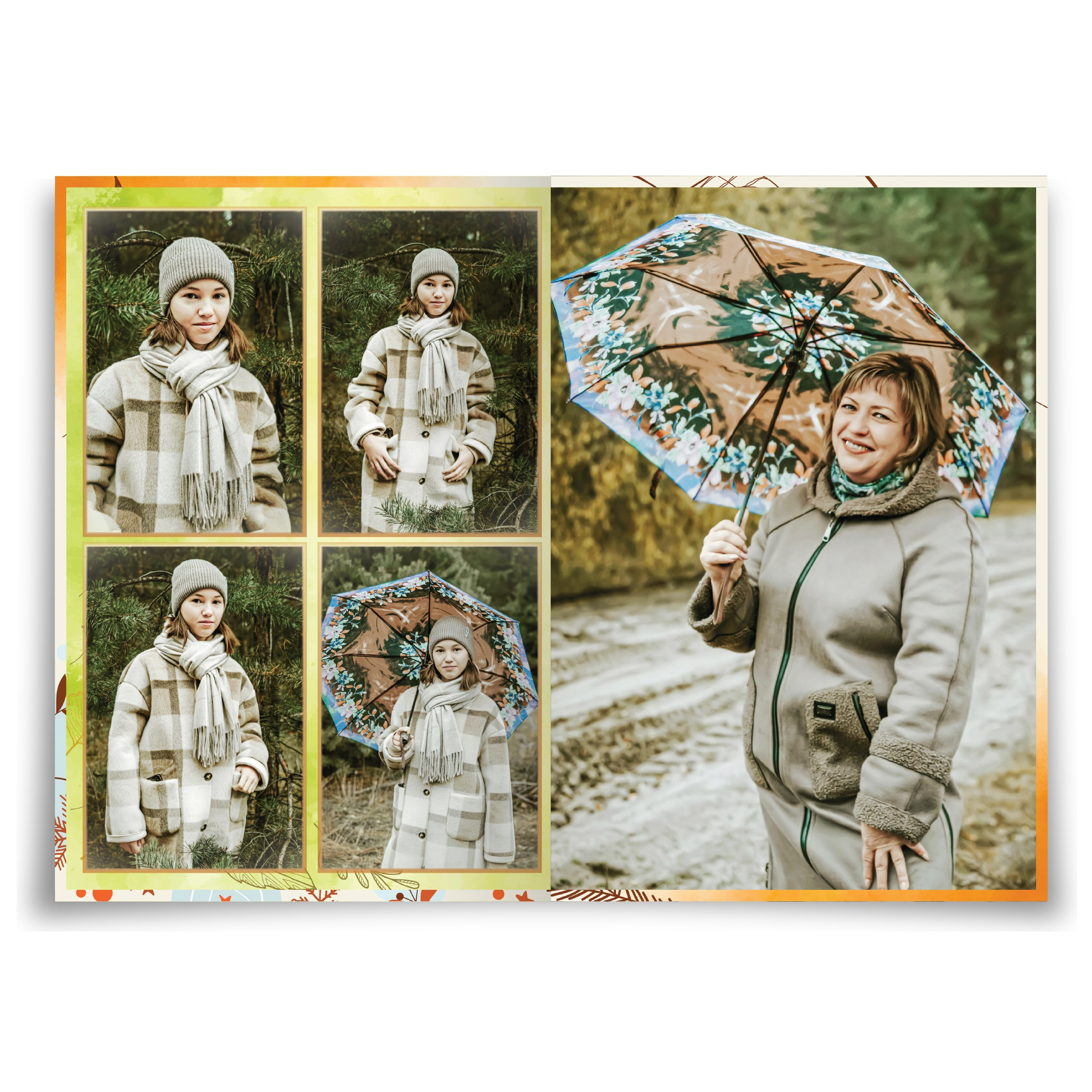 СЕМЕЙНЫЕ ФОТОКНИГИ. Выпускные альбомы. Фотограф Ксения Борисова