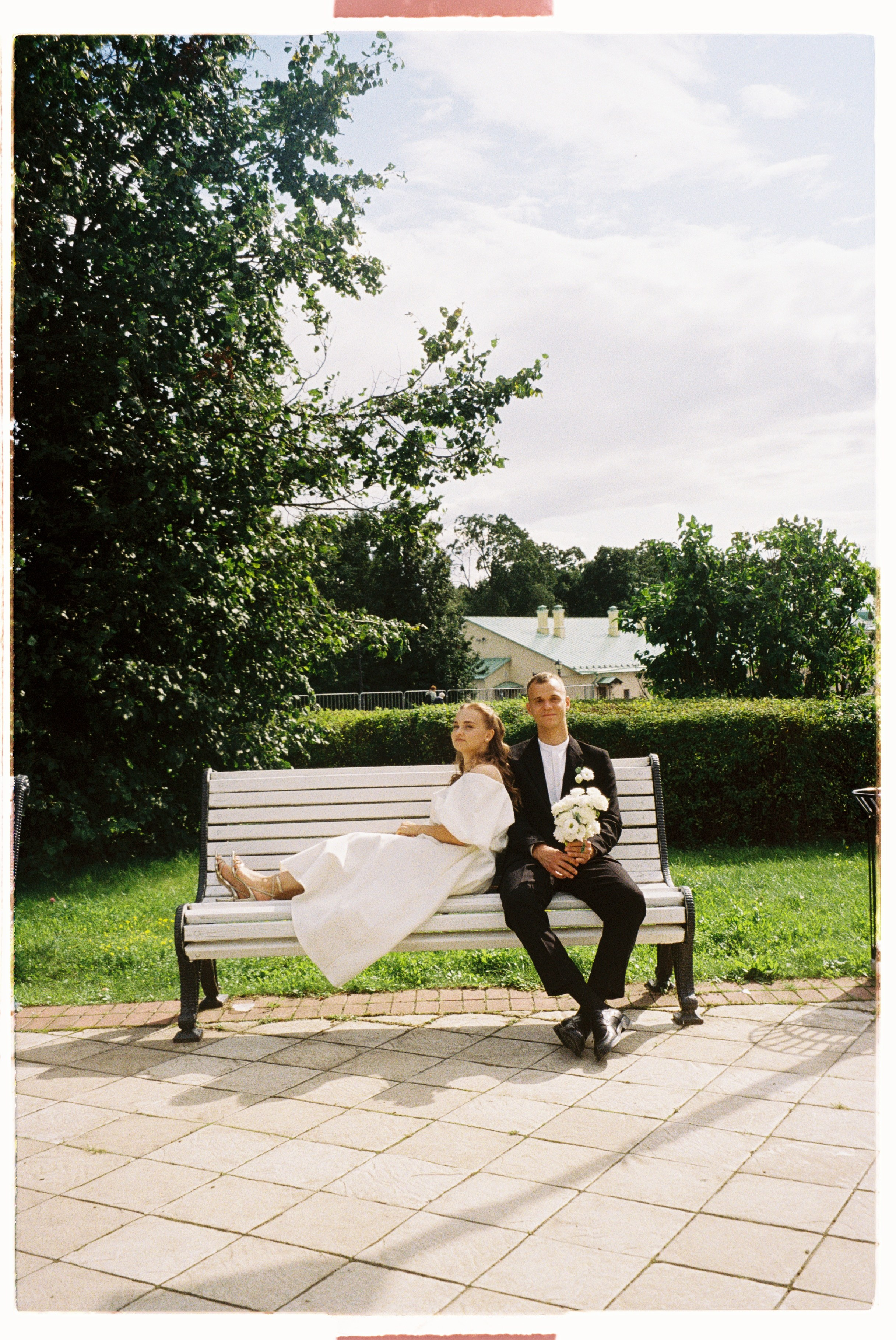 На плёнку (Юля и Саша). Фотограф в Москве — Евгения Прокопенко