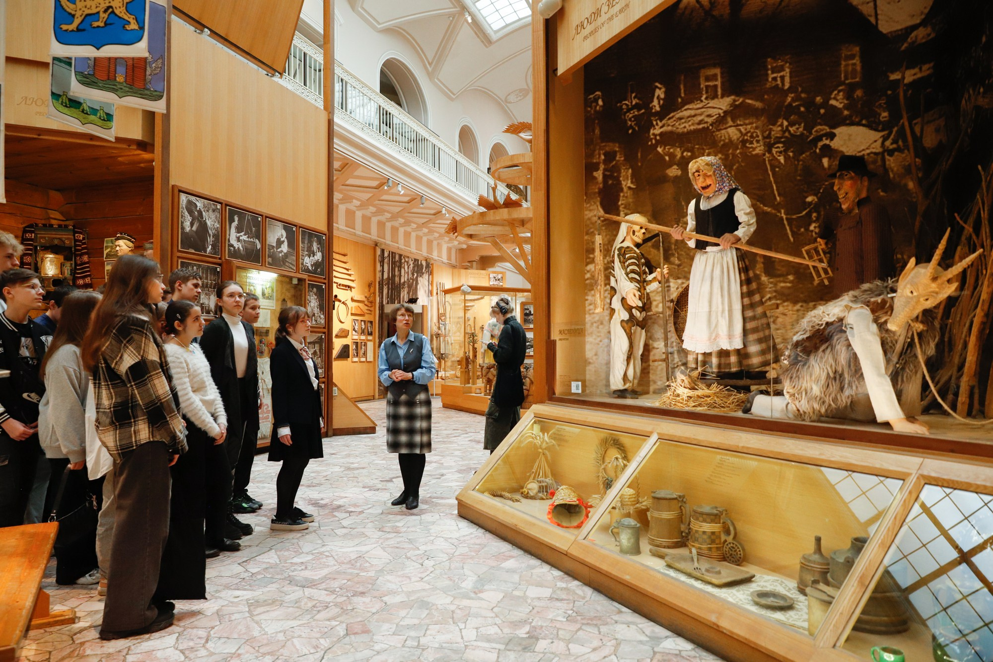 Экскурсия в Этнографический музей. Фотограф Дарья Попова